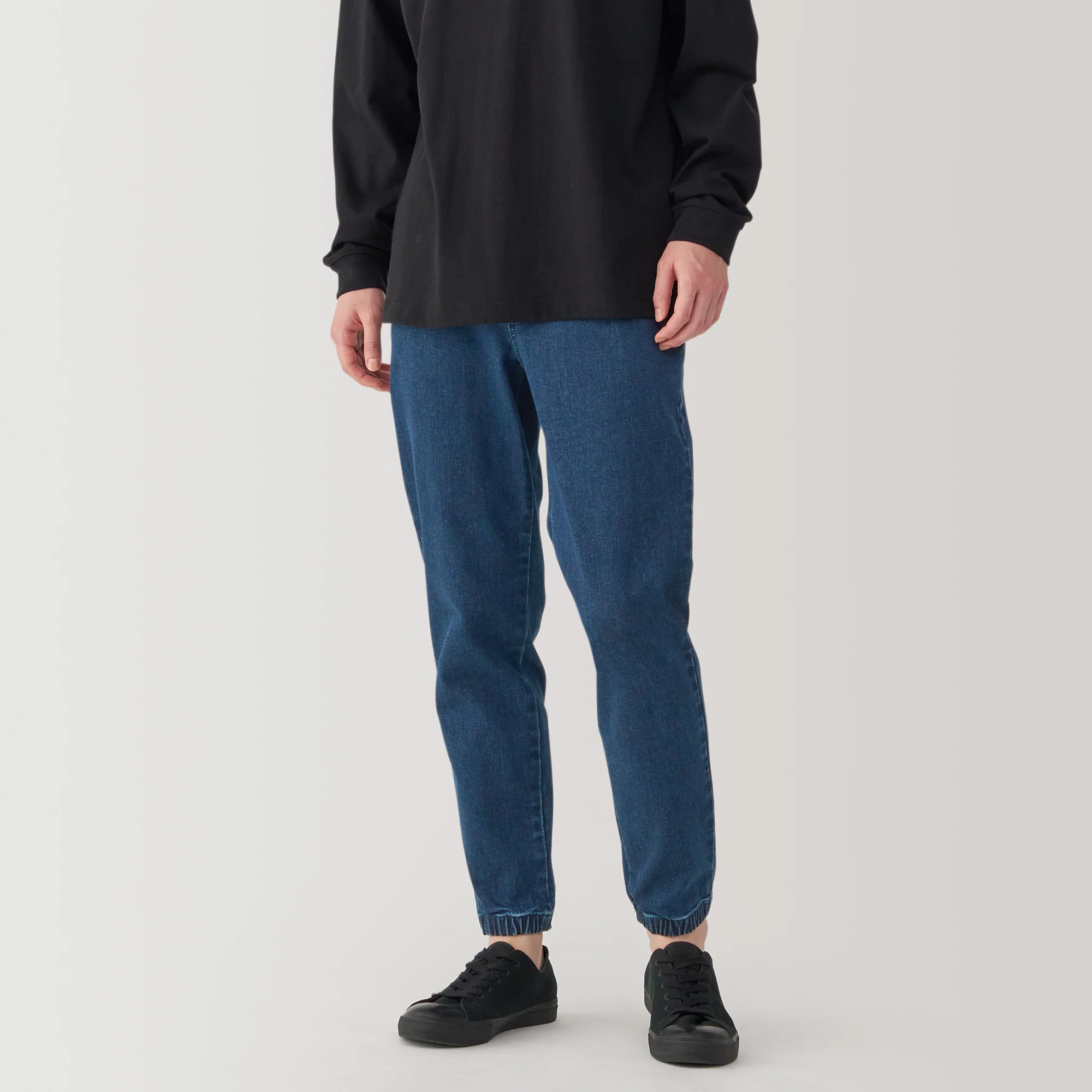 Men's Super Stretchy Denim Jogger Sweatpants - Image 3