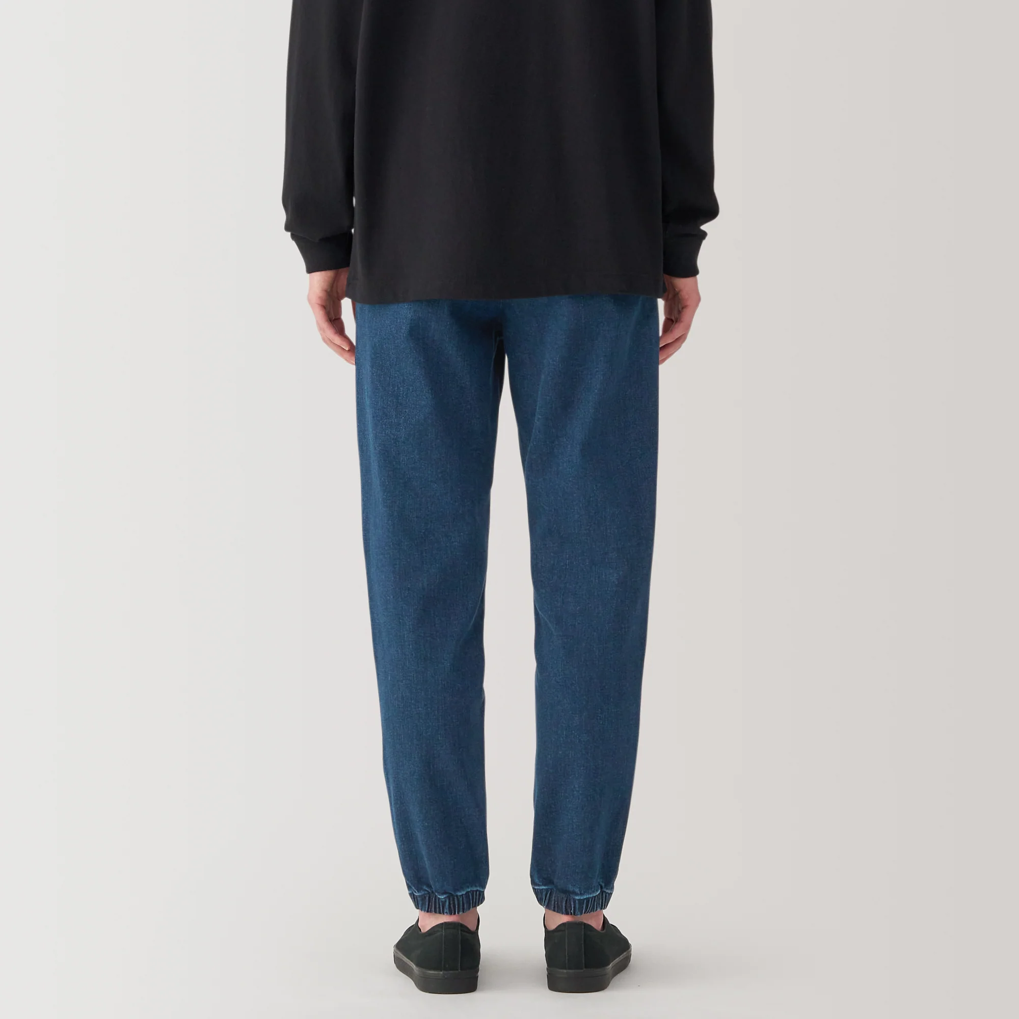 Men's Super Stretchy Denim Jogger Sweatpants - Image 6