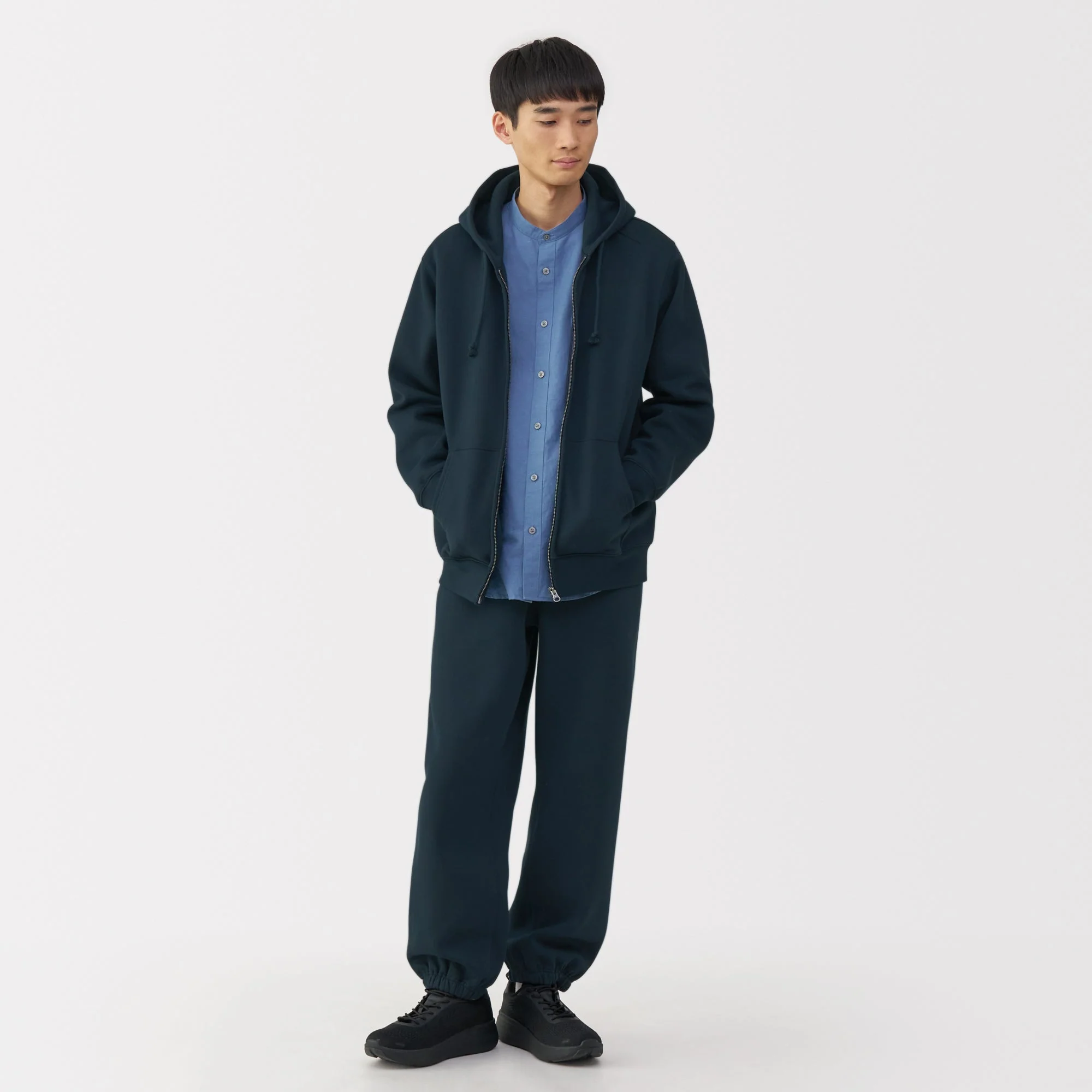 Men's Sweatshirt Full Zip Hoodie - Image 28