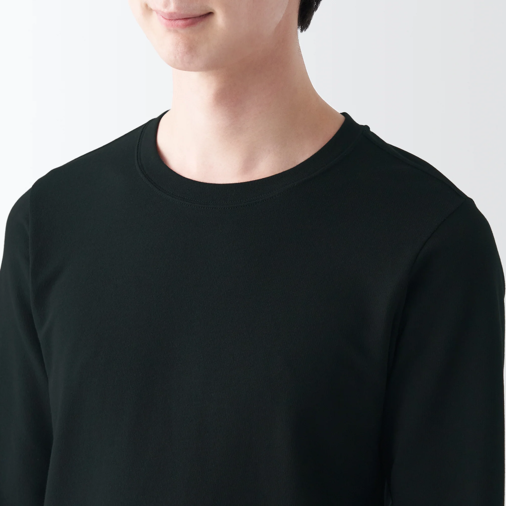 Men's Warm Cotton Crew Neck Long Sleeve T-Shirt - Image 21