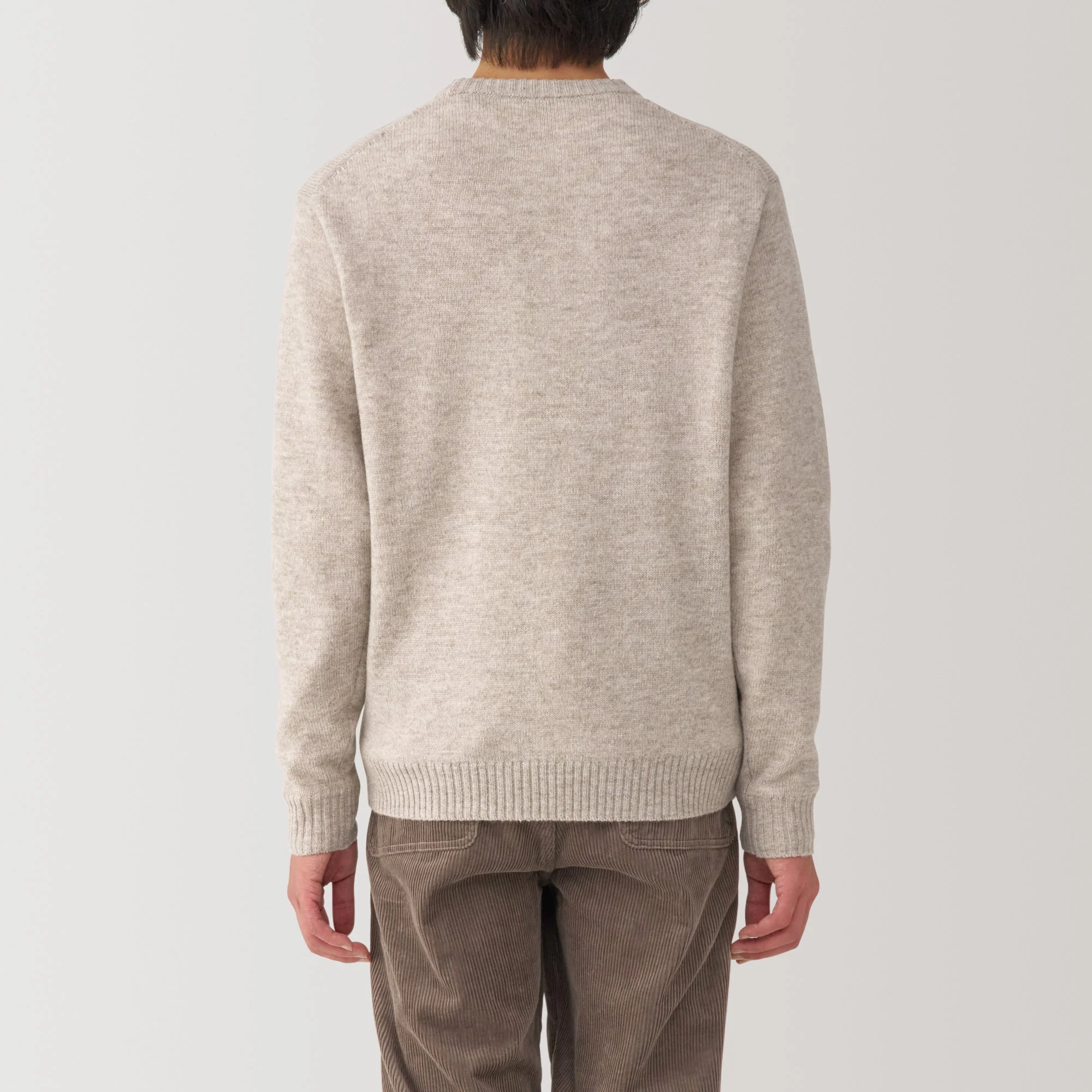 Men's Washable Mid-Gauge Crewneck Sweater - Image 34