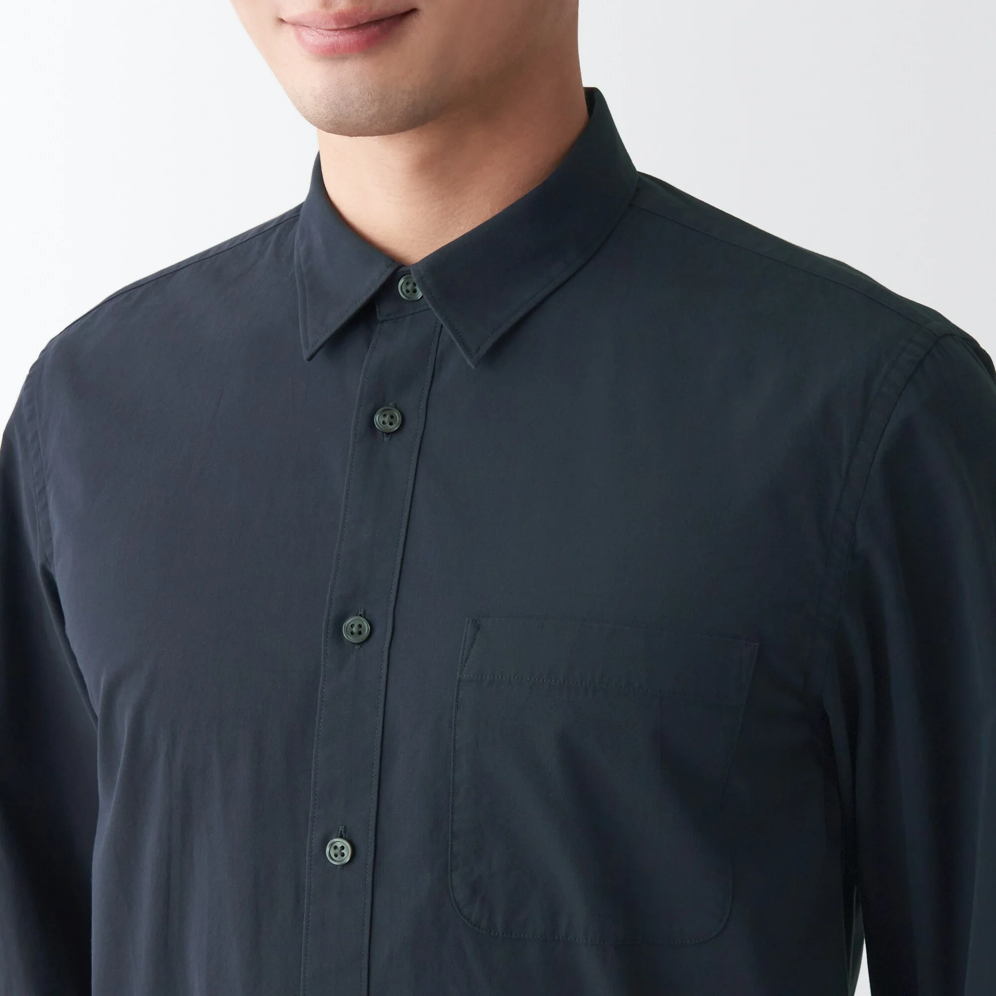 Men's Washed Broad Shirt - Image 17