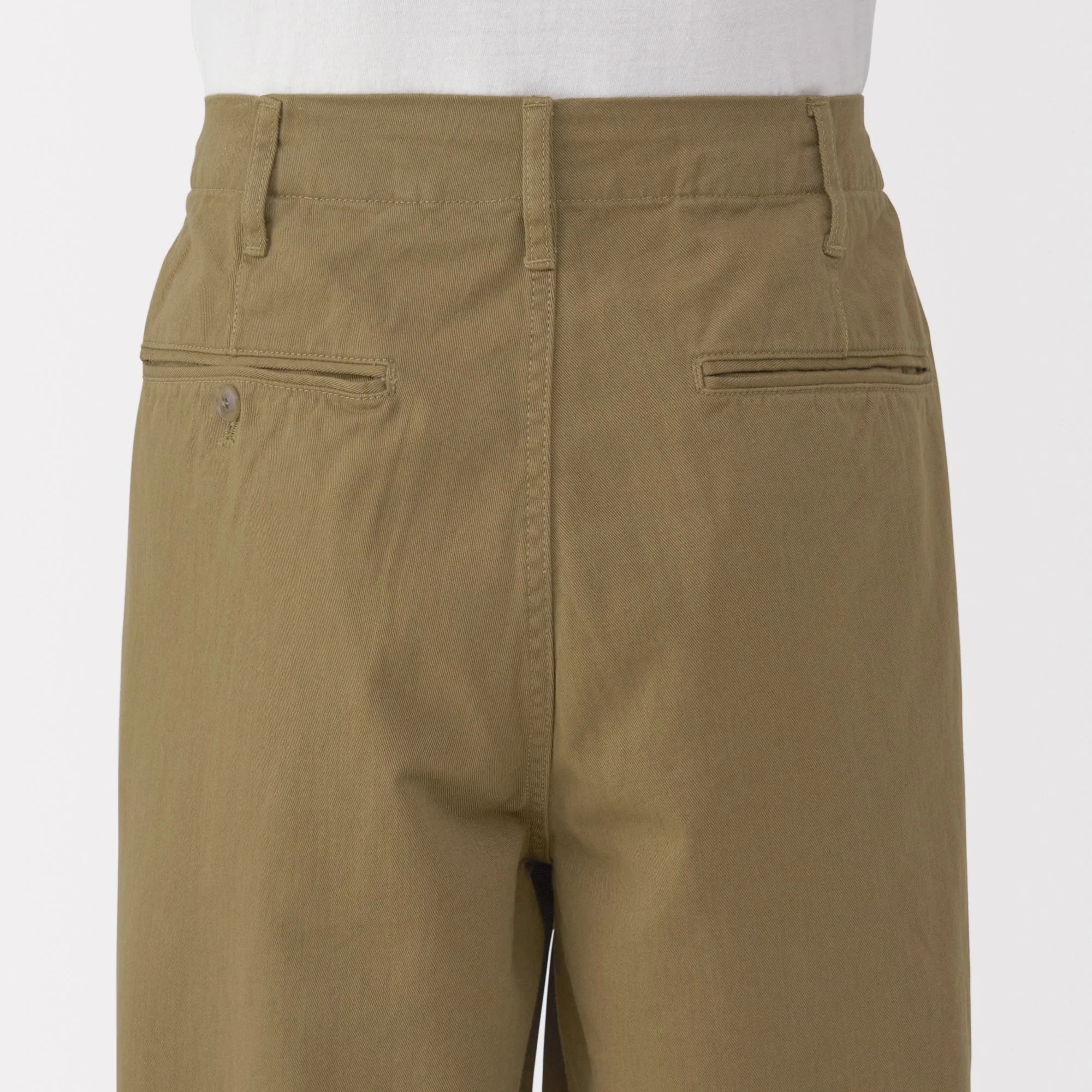 Men's Washed Chino Wide Pants - Image 25