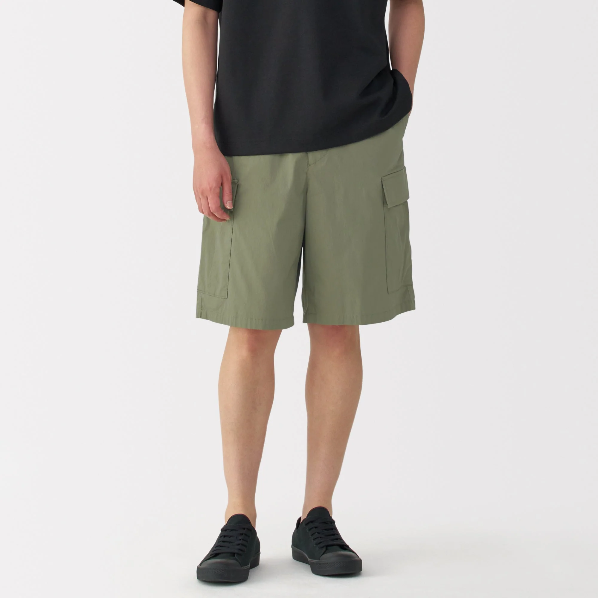 Men's Washed Easy Cargo Shorts - Image 23