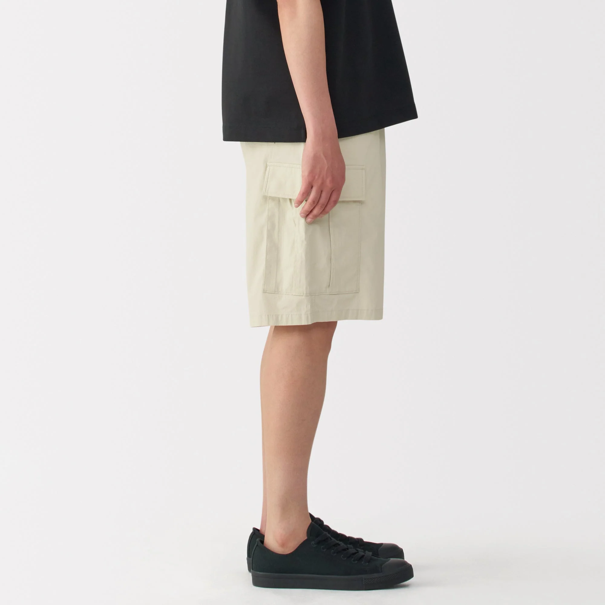 Men's Washed Easy Cargo Shorts - Image 5