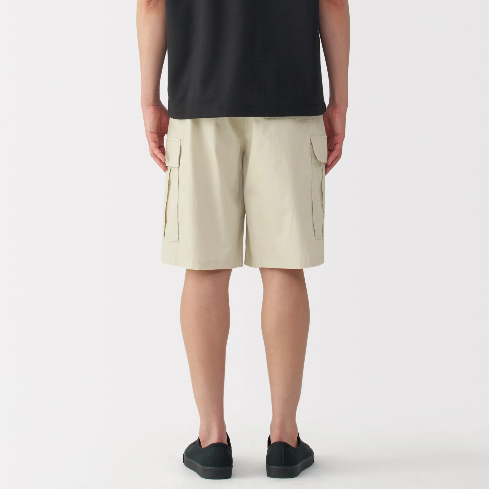Men's Washed Easy Cargo Shorts - Image 6