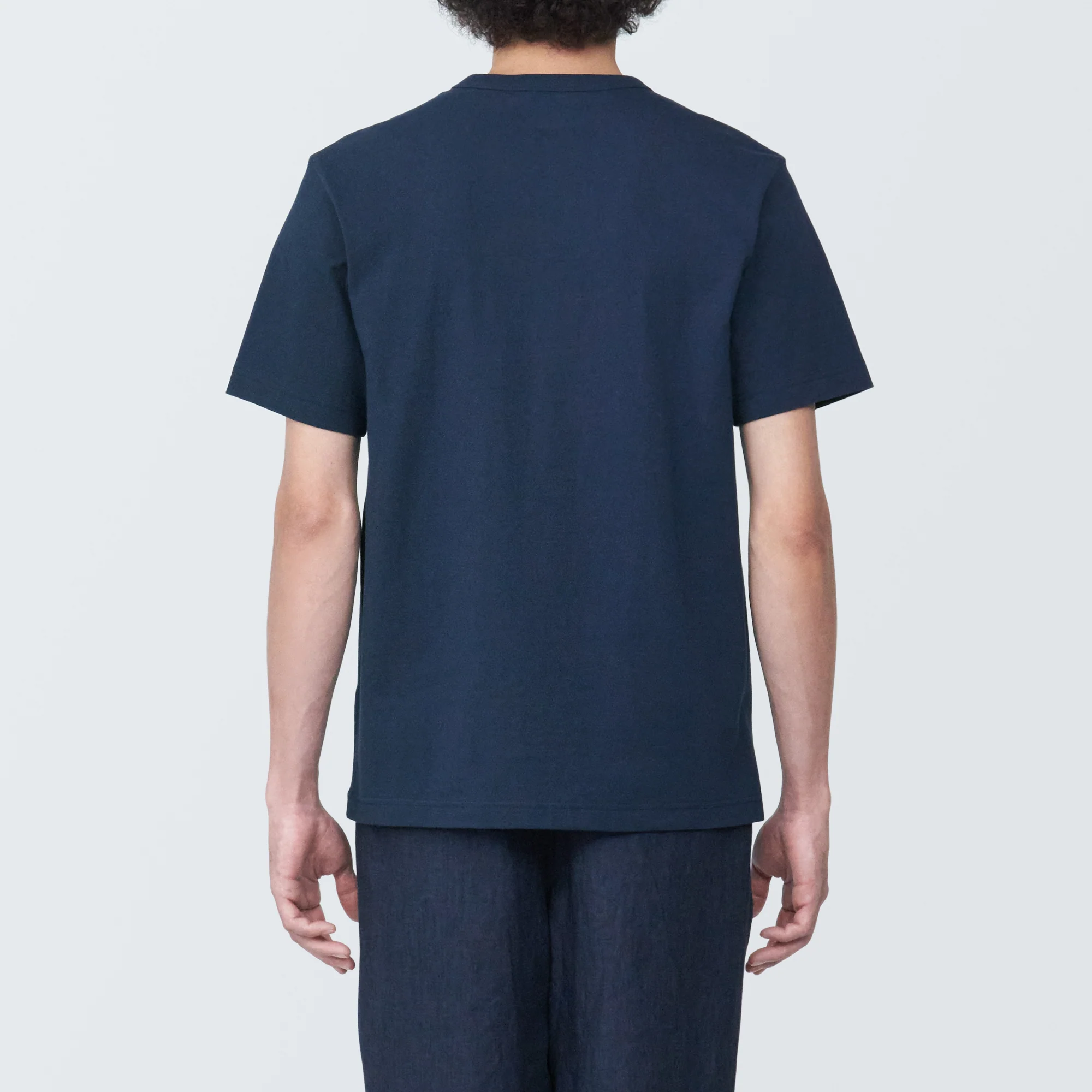 Men's Washed Heavy Weight Crew Neck Short Sleeve T-Shirt - Image 20
