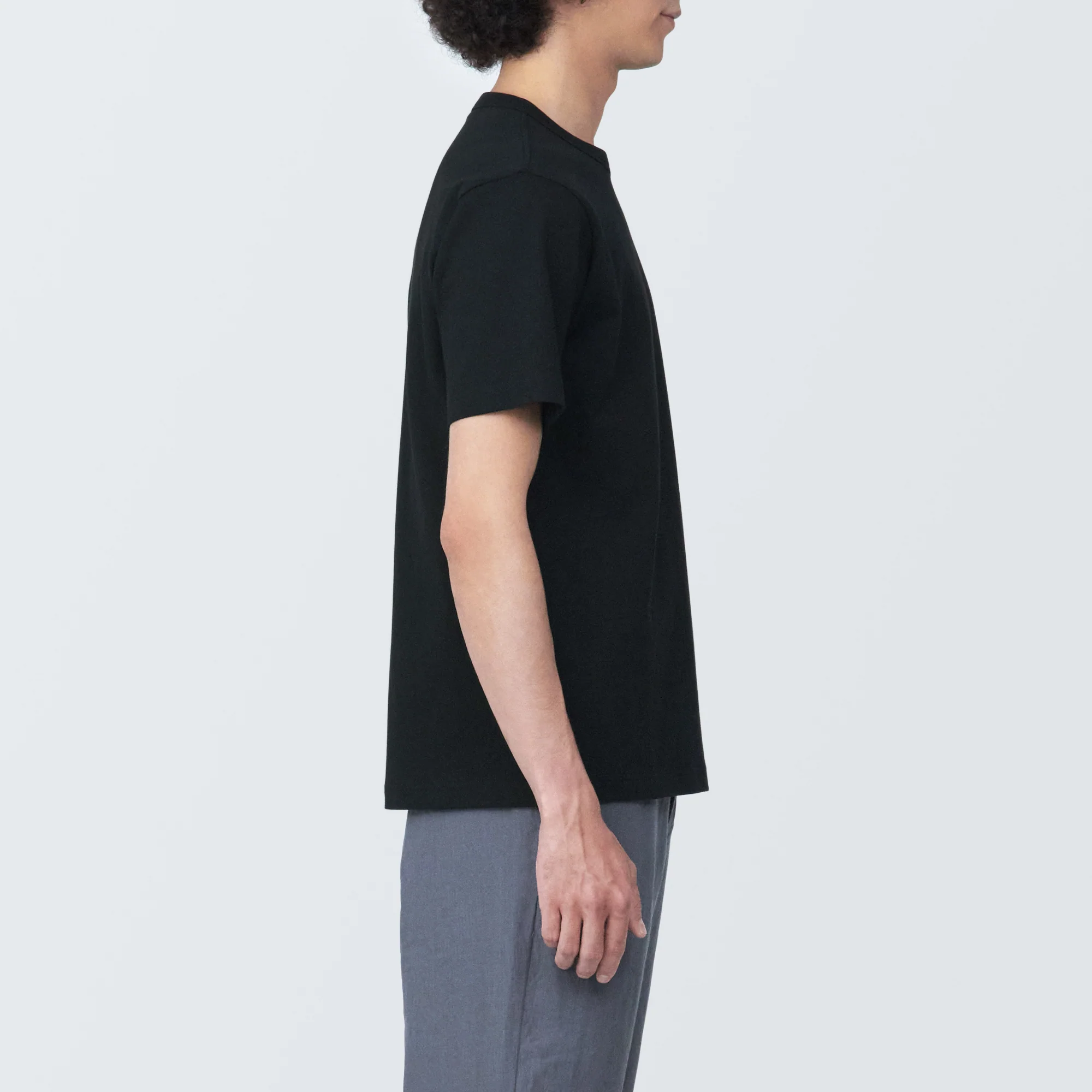 Men's Washed Heavy Weight Crew Neck Short Sleeve T-Shirt - Image 26