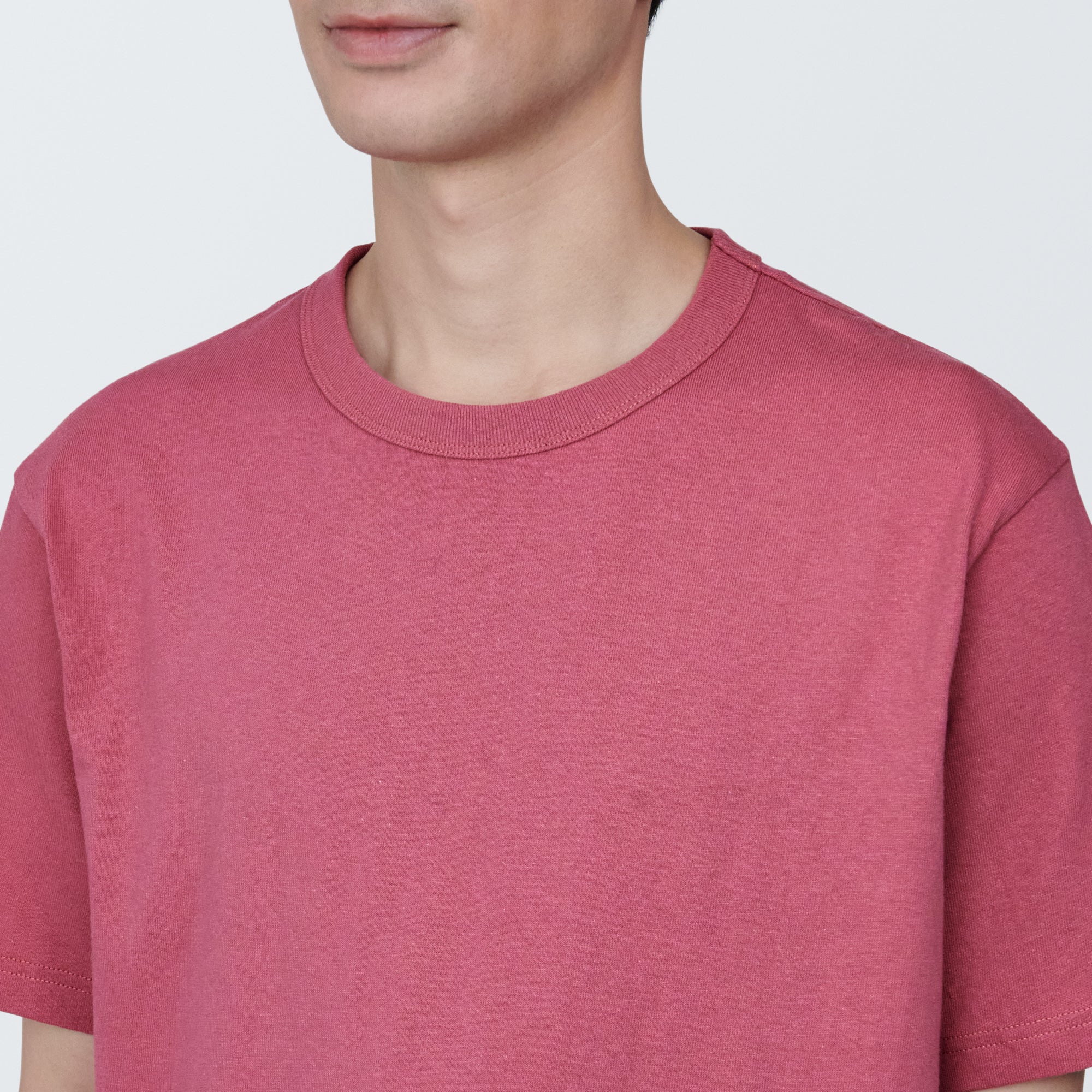 Men's Washed Heavy Weight Crew Neck Short Sleeve T-Shirt - Image 49