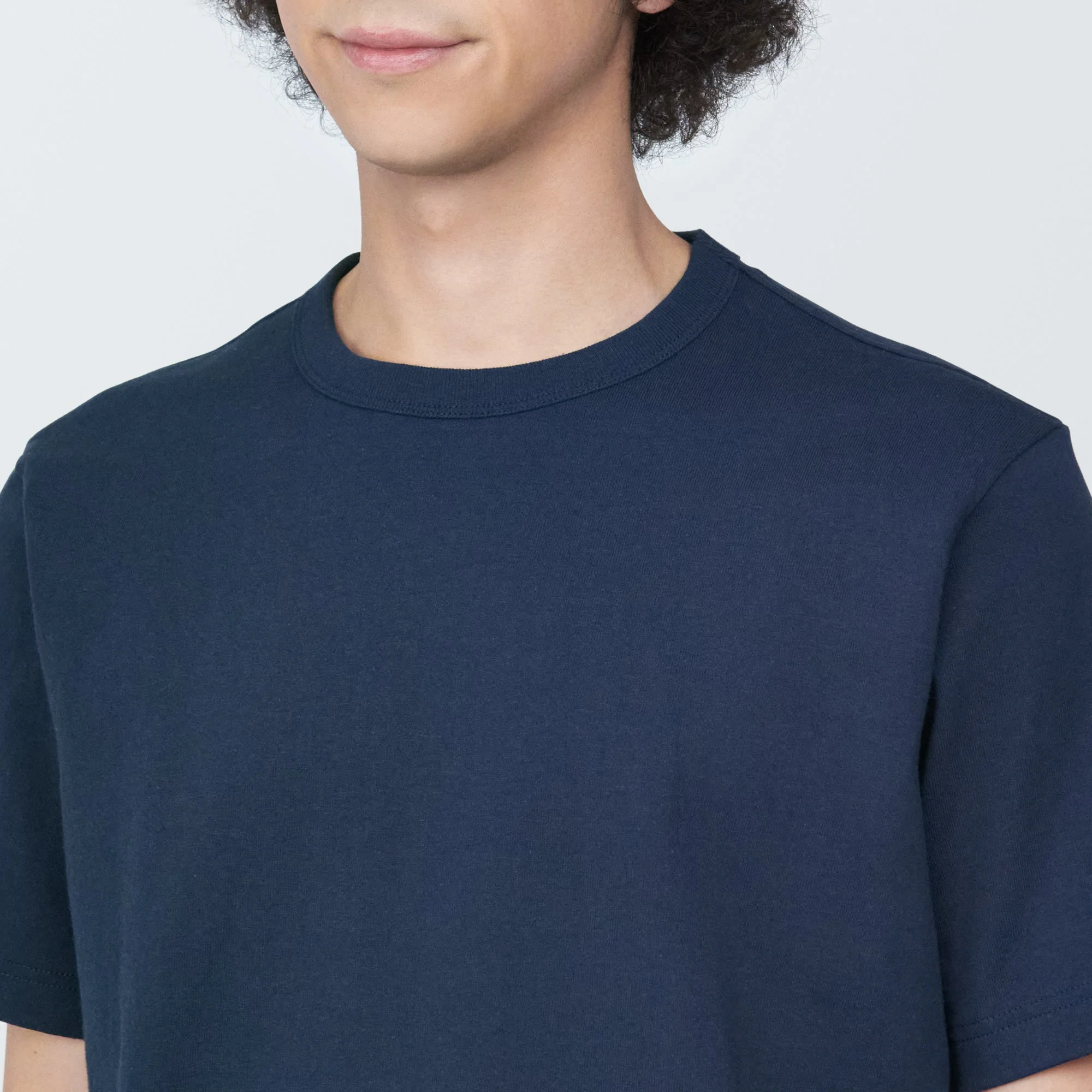 Men's Washed Heavyweight Crewneck T-Shirt - Image 35