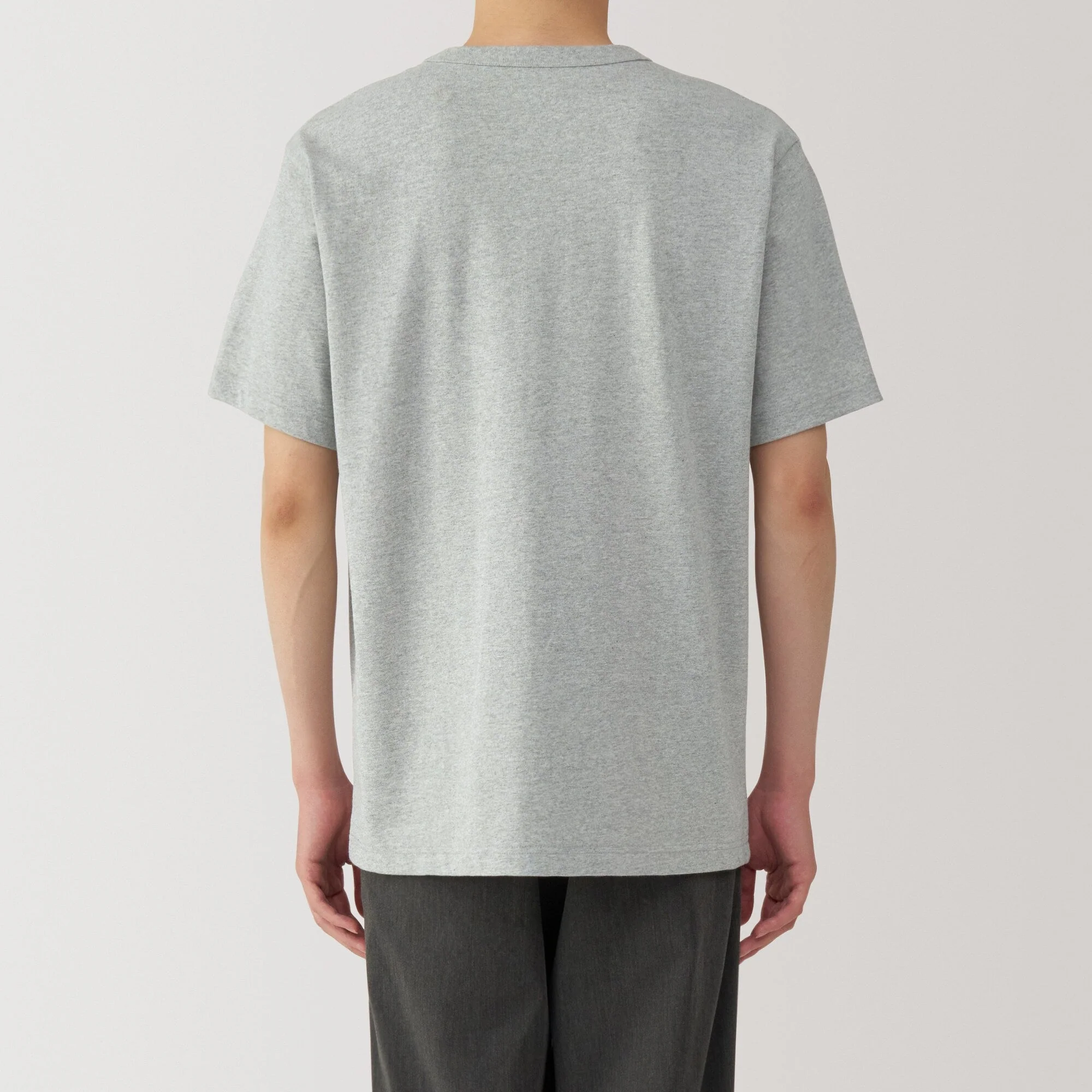 Men's Washed Heavyweight Crewneck T-Shirt - Image 41