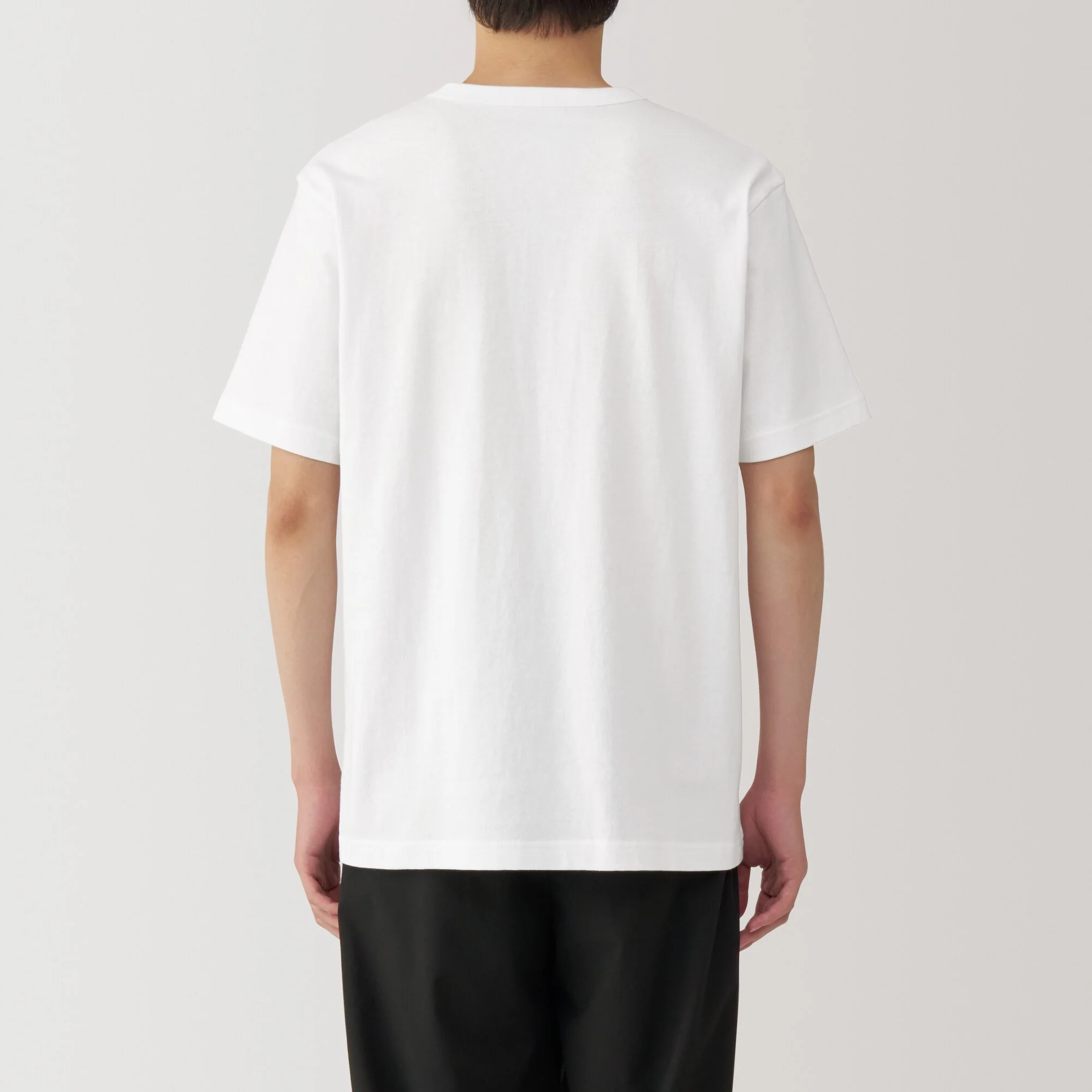 Men's Washed Heavyweight Crewneck T-Shirt - Image 13