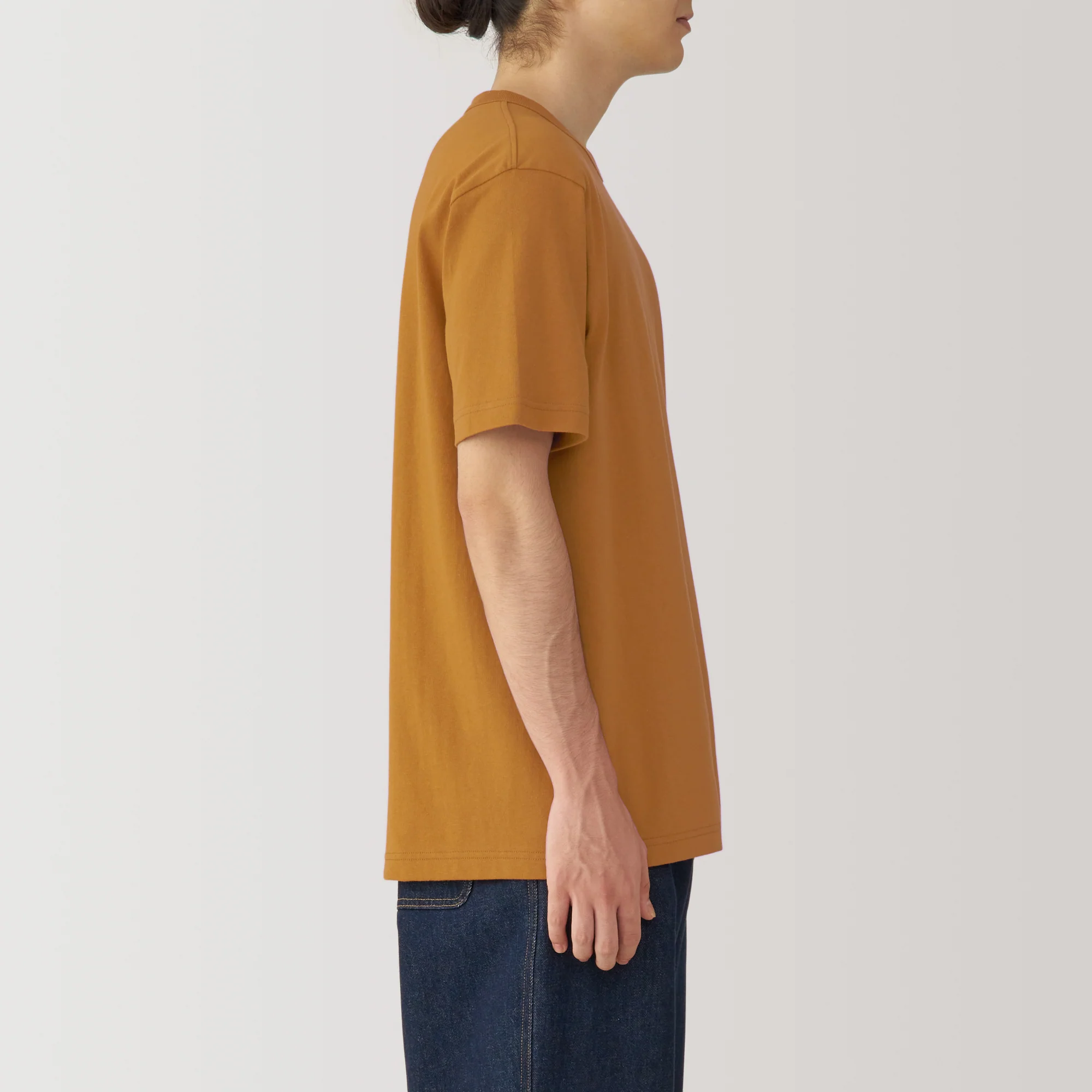 Men's Washed Heavyweight Crewneck T-Shirt - Image 40