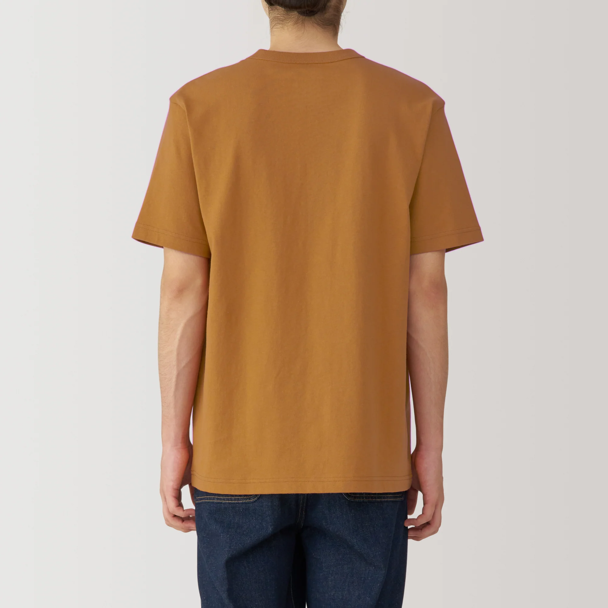 Men's Washed Heavyweight Crewneck T-Shirt - Image 41