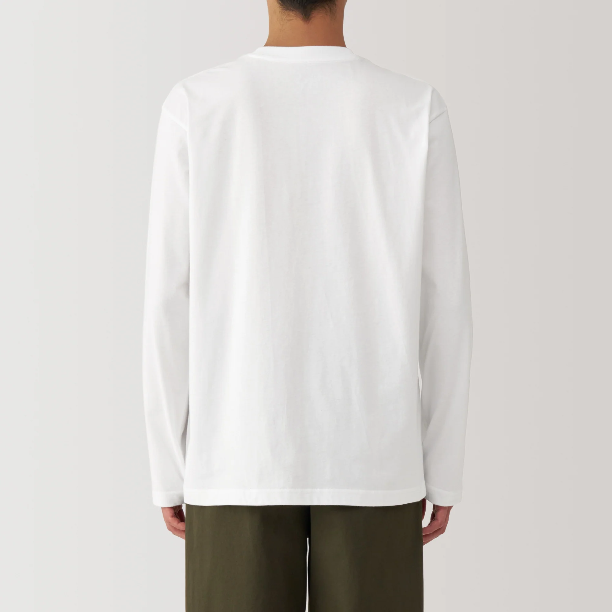 Men's Washed Jersey Crewneck T-Shirt - Image 13