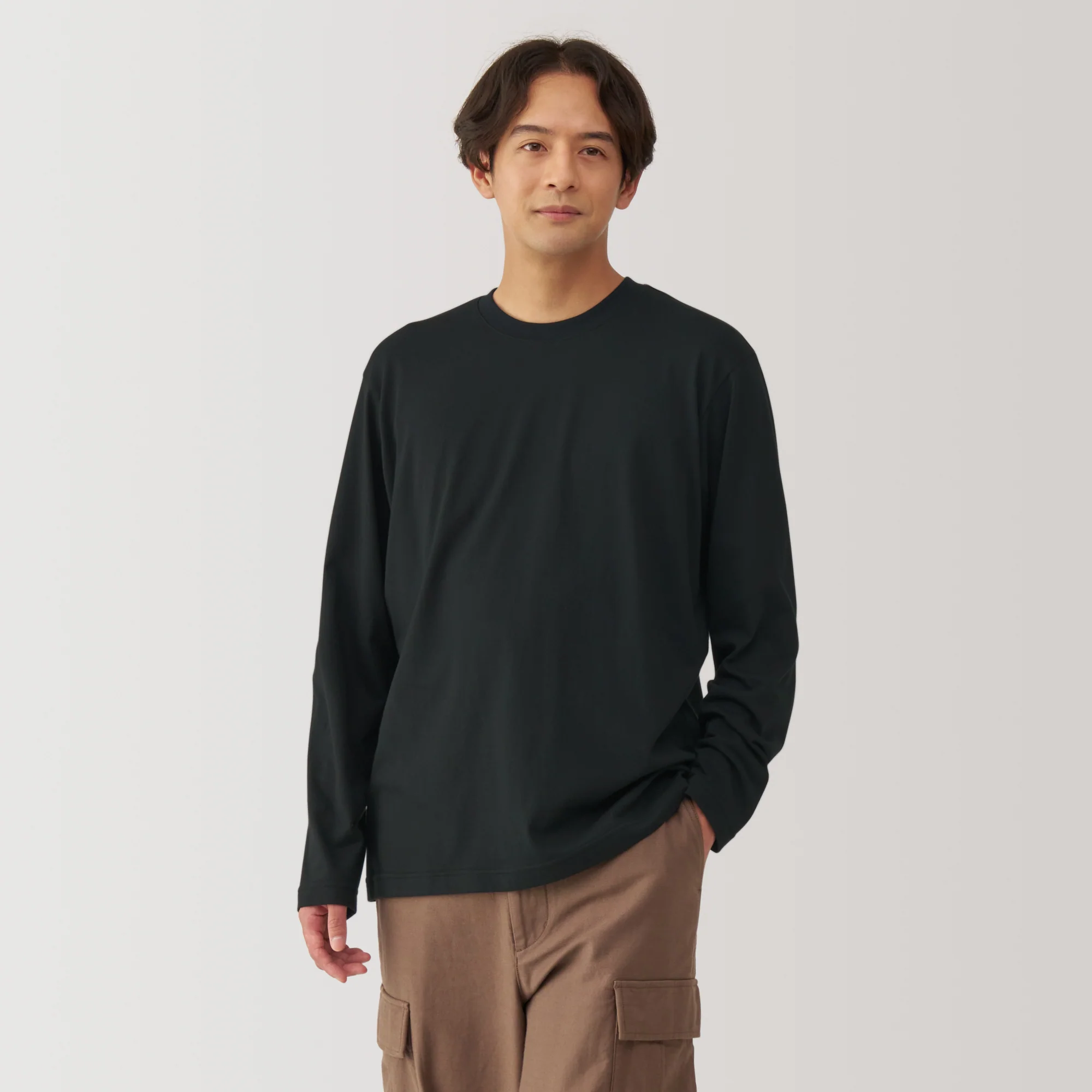 Men's Washed Jersey Crewneck T-Shirt - Image 24