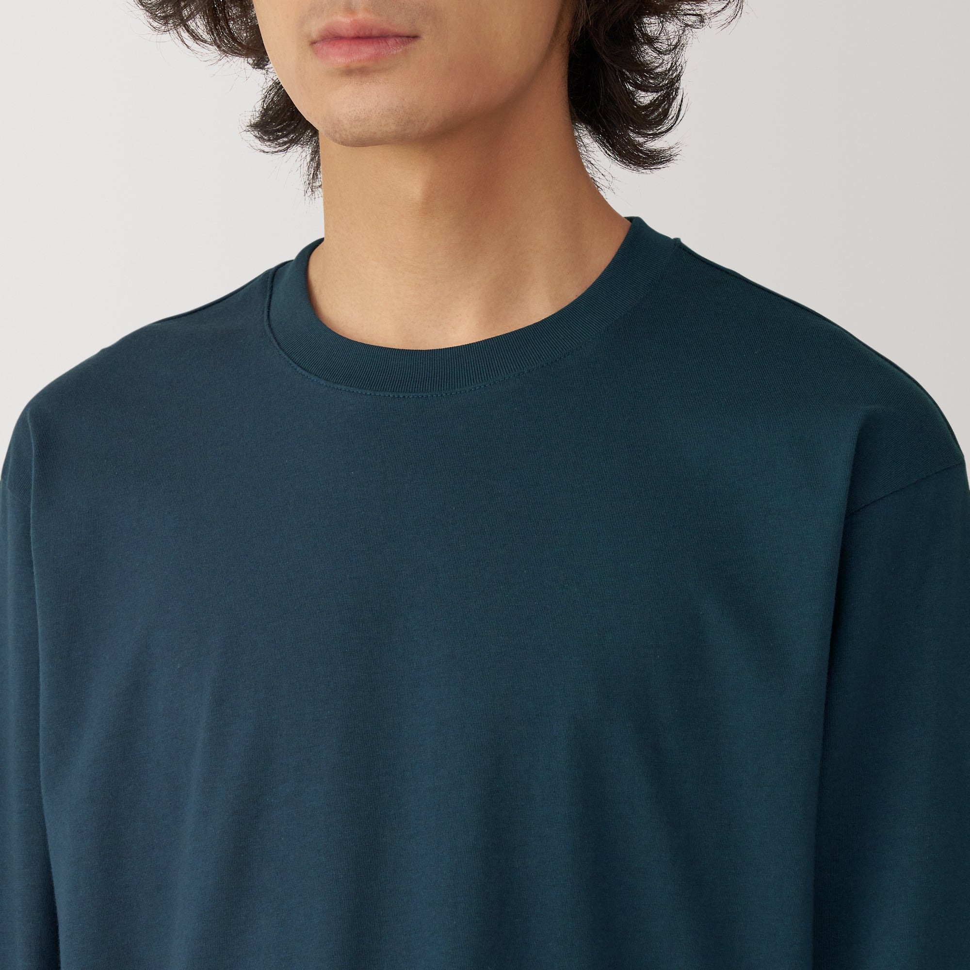 Men's Washed Jersey Crewneck T-Shirt - Image 35