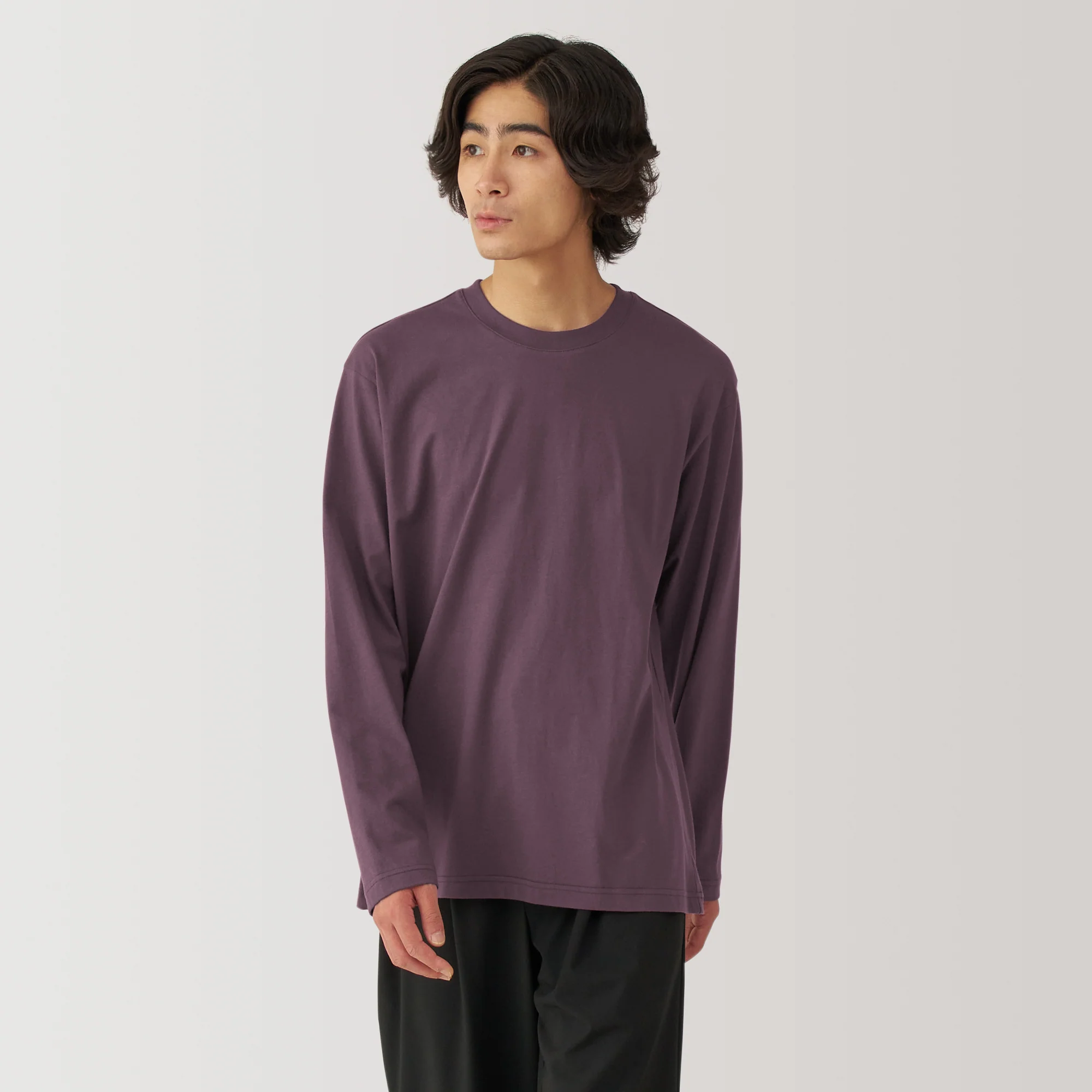 Men's Washed Jersey Crewneck T-Shirt - Image 38