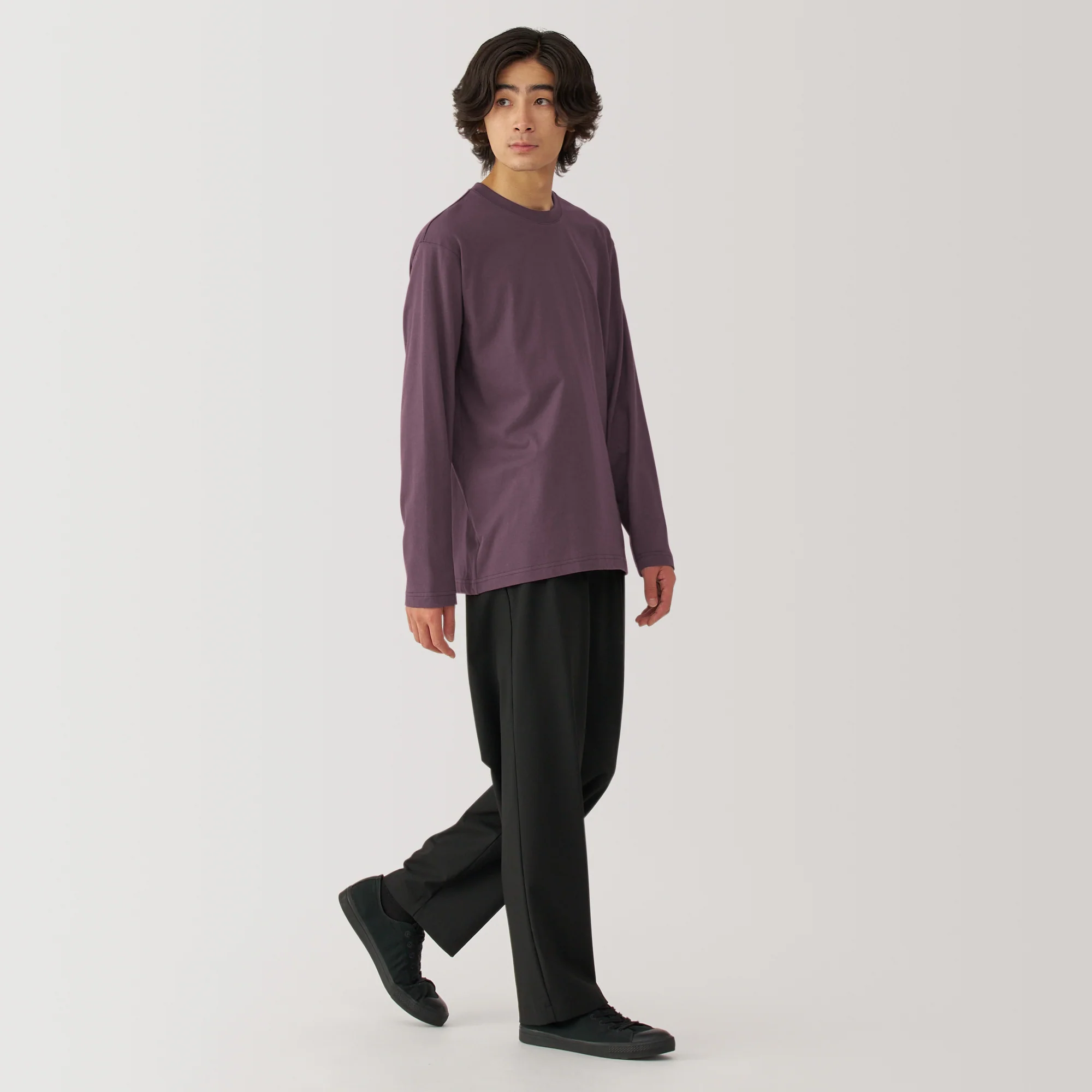 Men's Washed Jersey Crewneck T-Shirt - Image 39