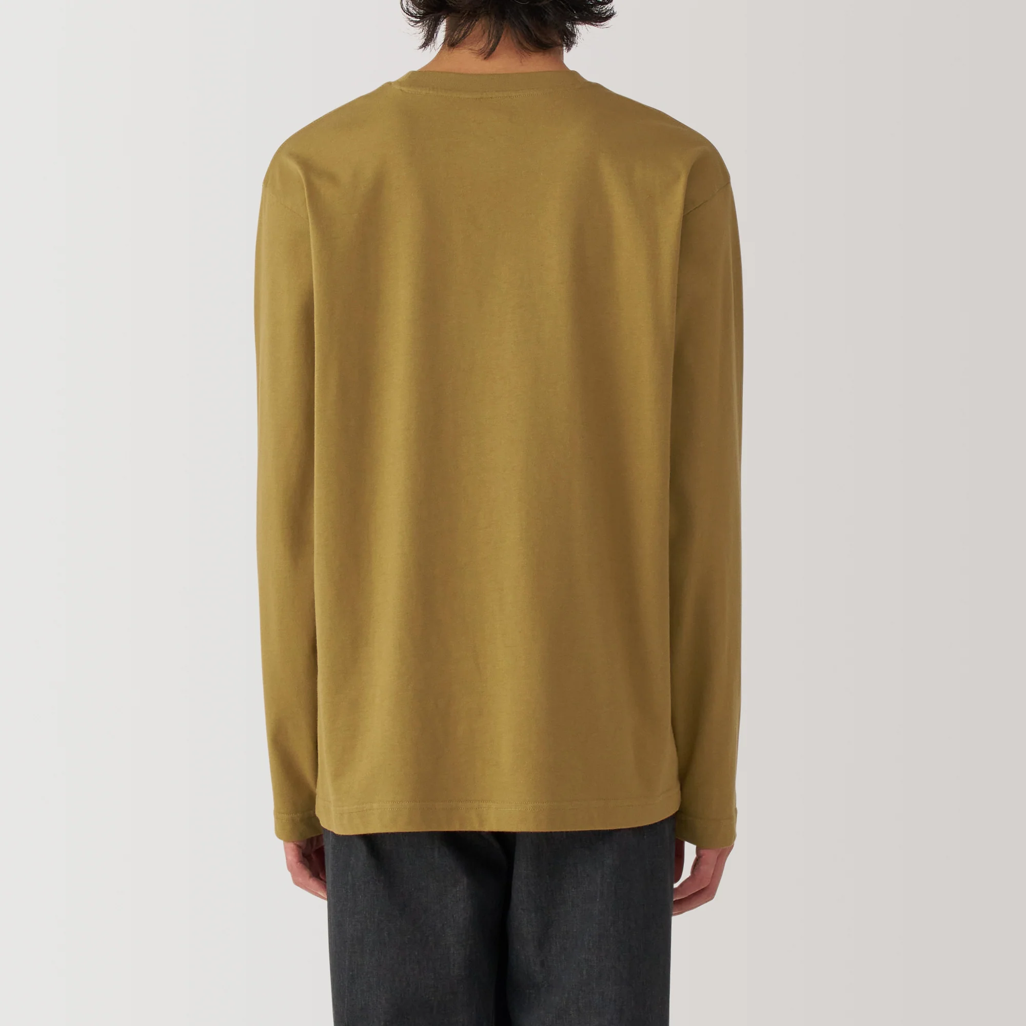 Men's Washed Jersey Crewneck T-Shirt - Image 6