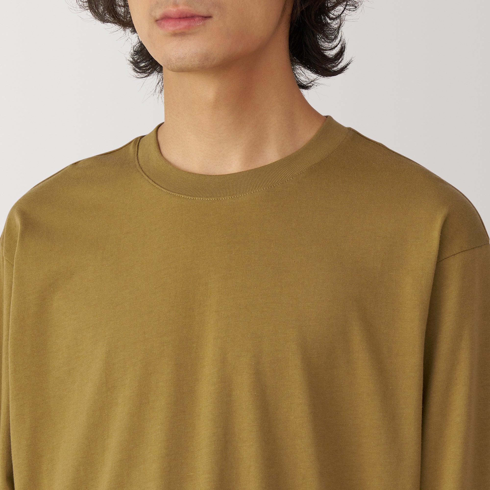 Men's Washed Jersey Crewneck T-Shirt - Image 7