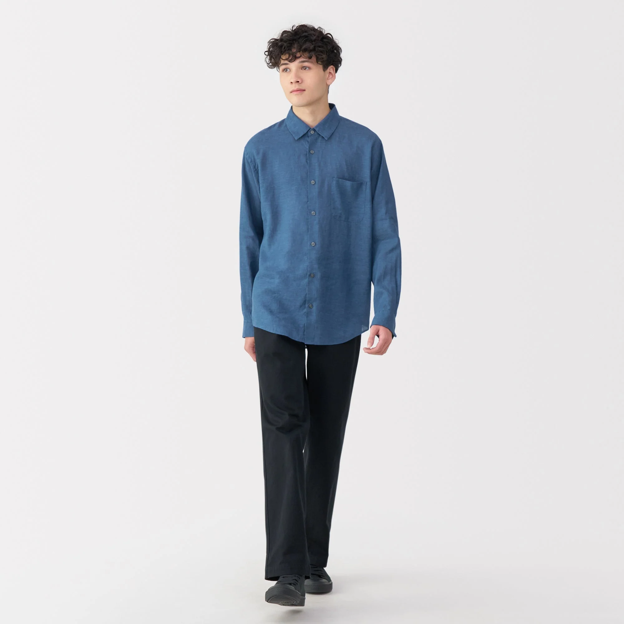 Men's Washed Linen Shirt - Image 20