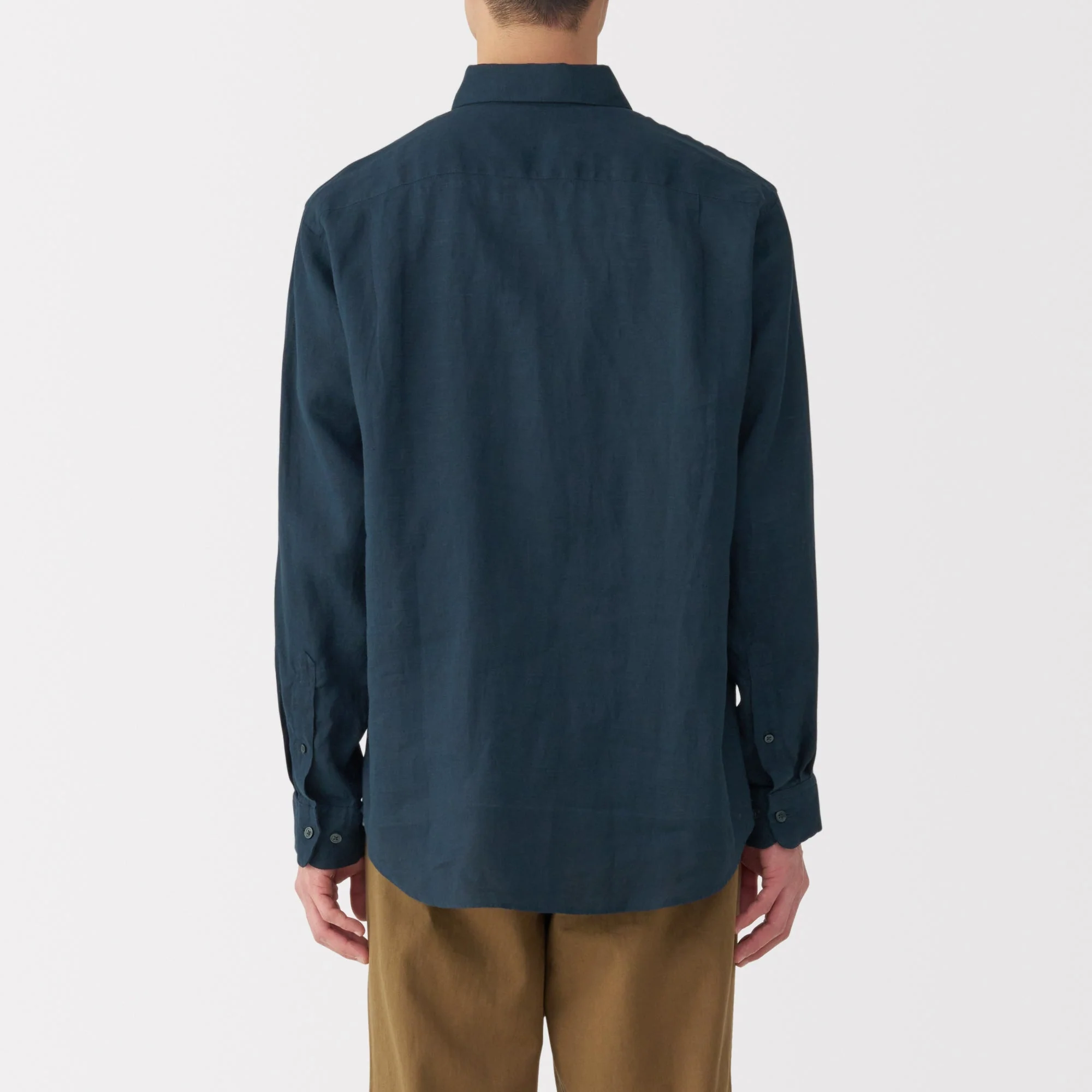 Men's Washed Linen Shirt - Image 30