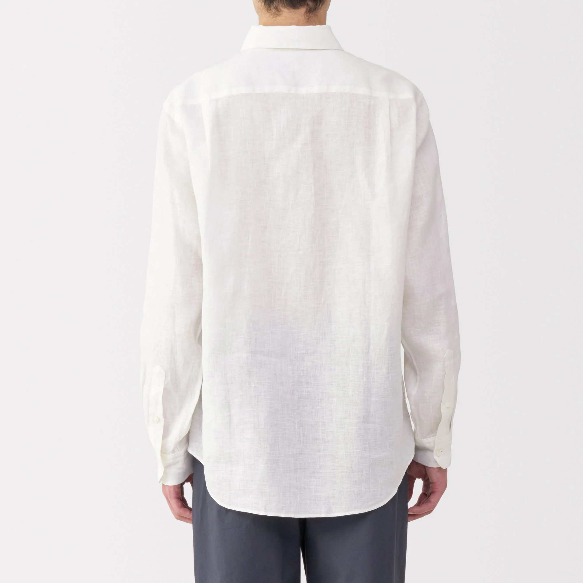 Men's Washed Linen Shirt - Image 6