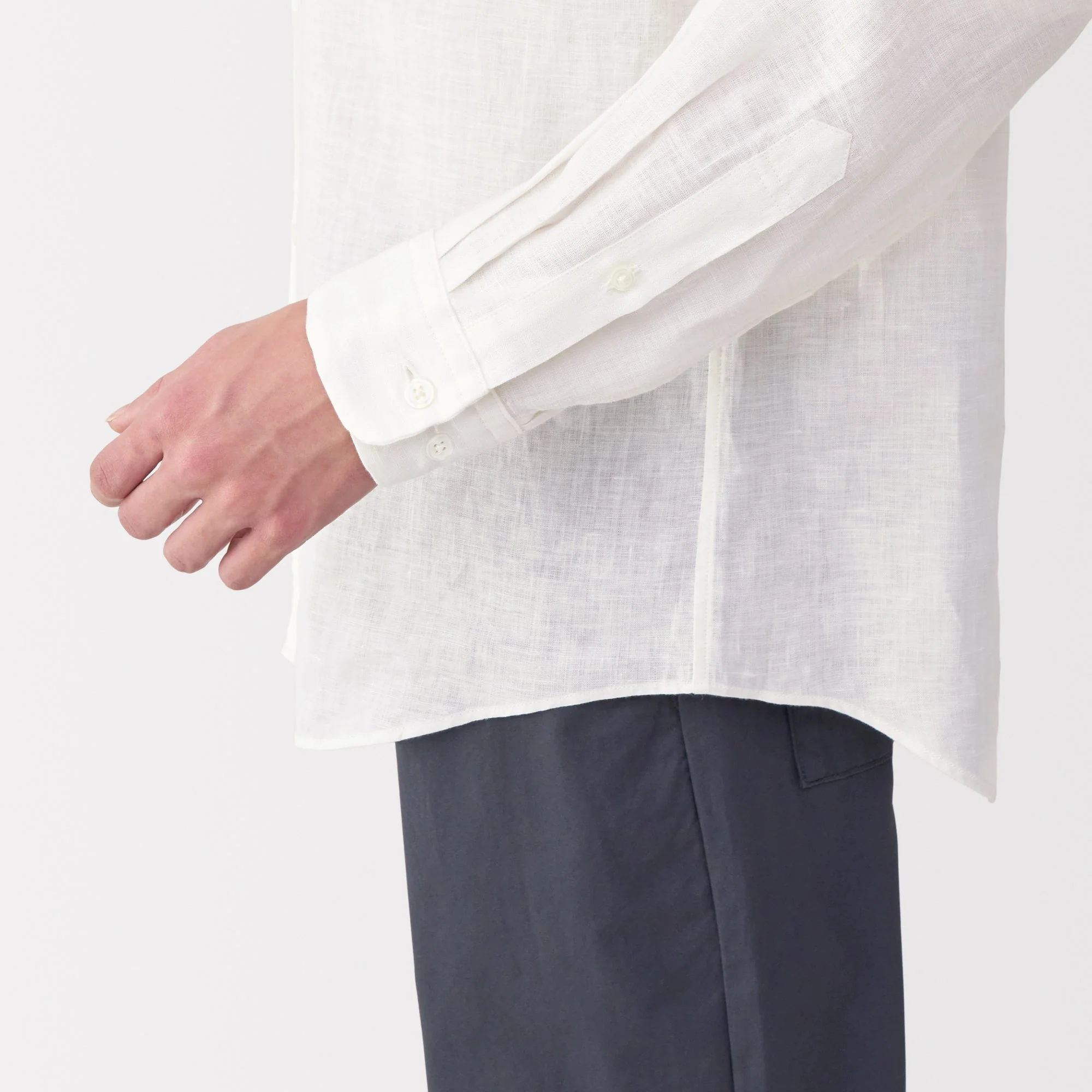Men's Washed Linen Shirt - Image 8