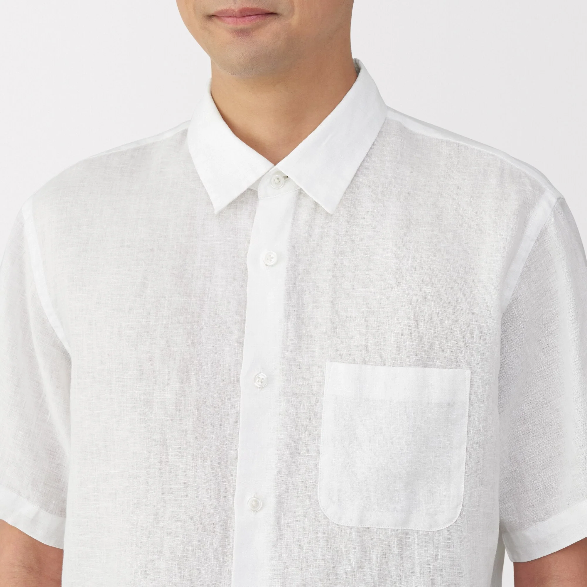 Men's Washed Linen Shirt - Image 15