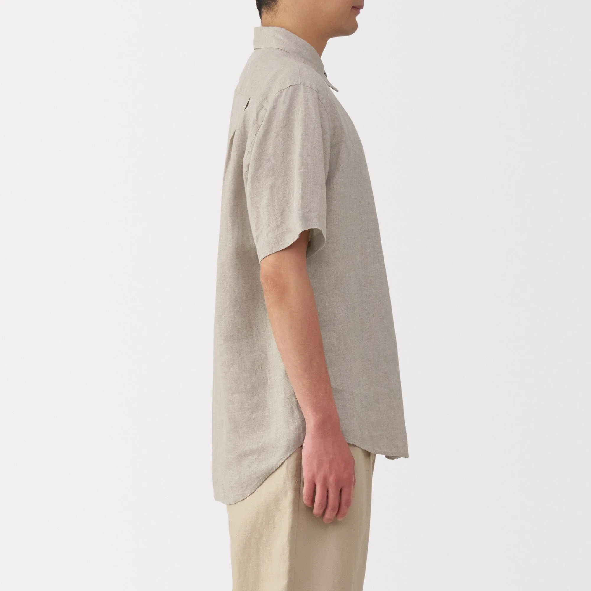 Men's Washed Linen Shirt - Image 5