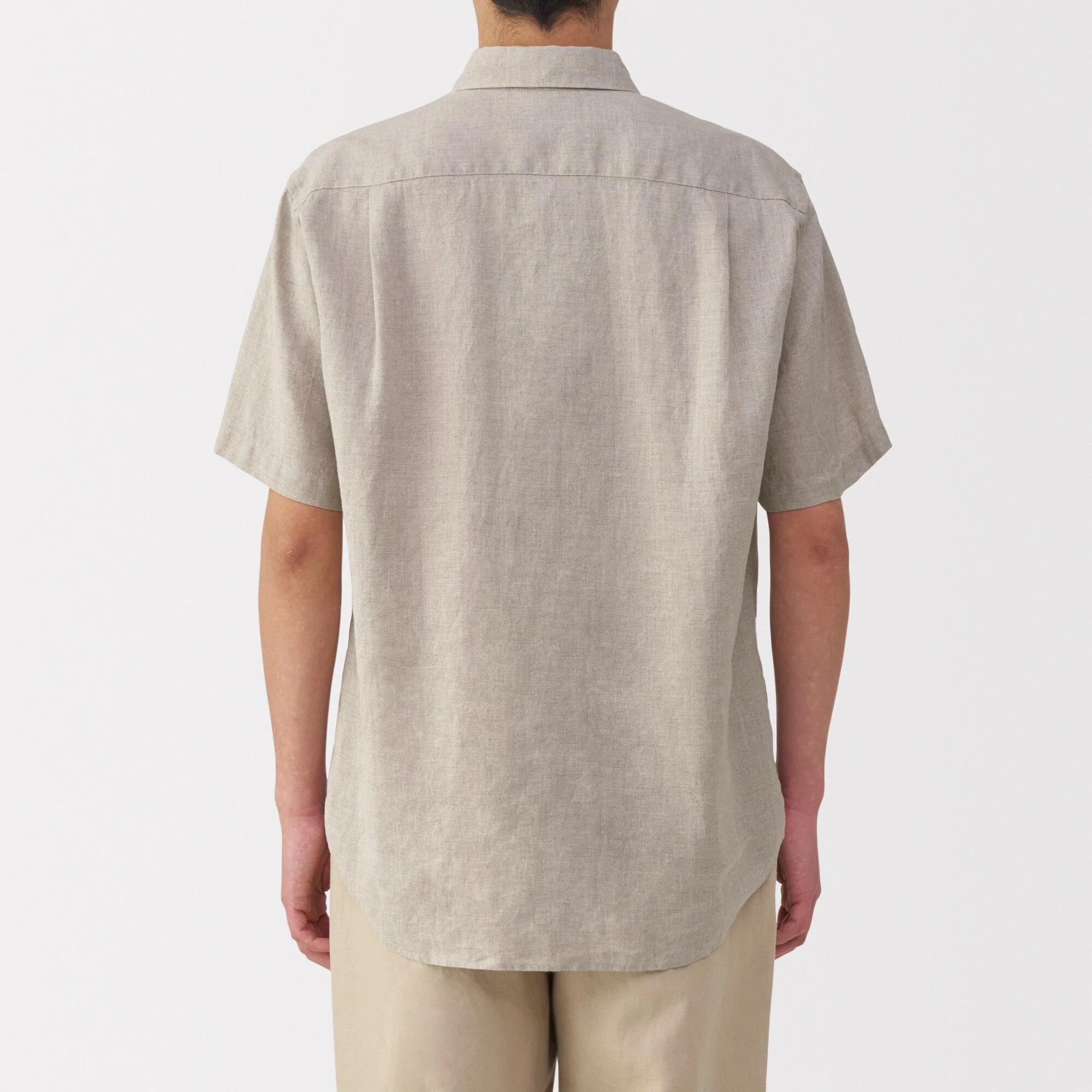 Men's Washed Linen Shirt - Image 6