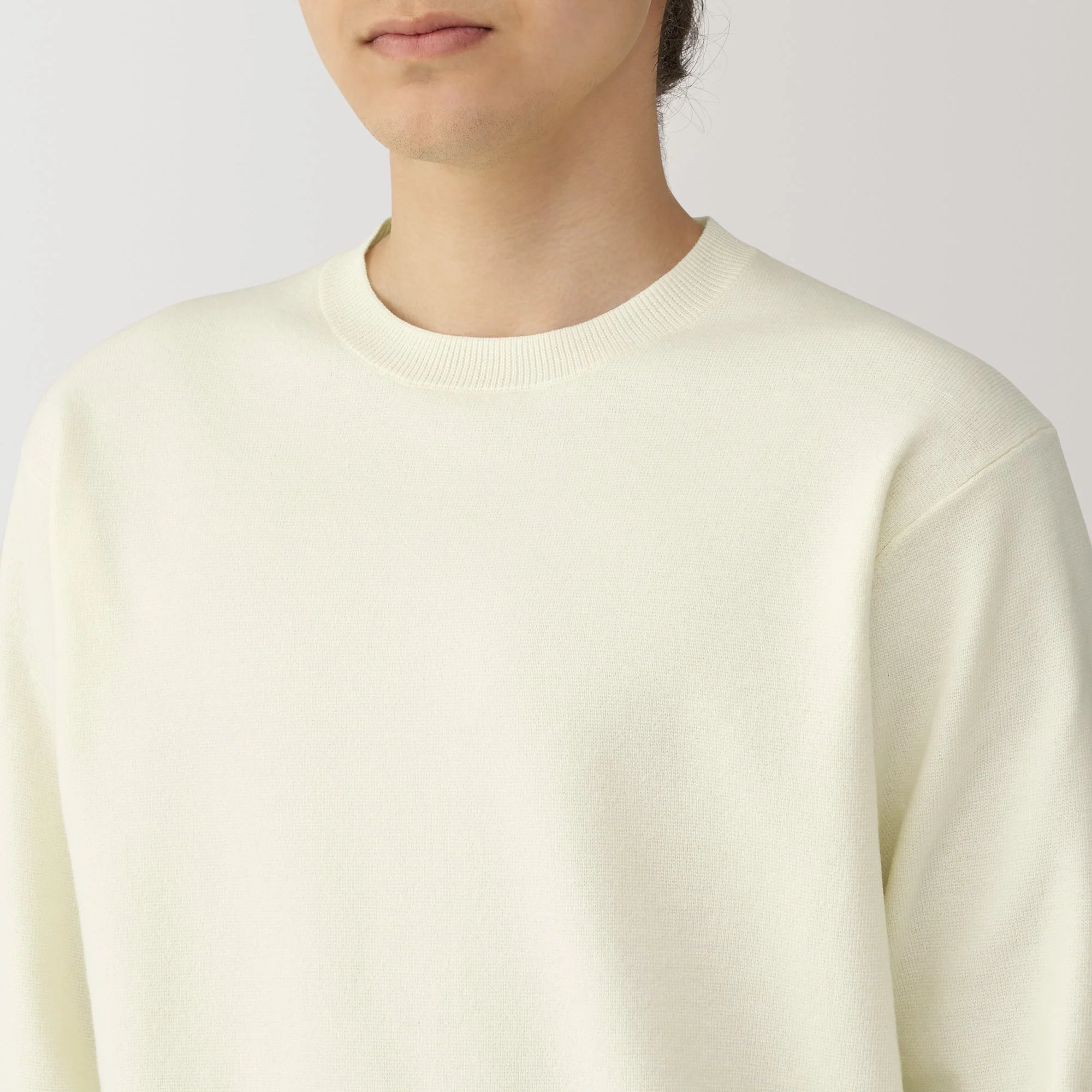 Men's Washed Milano Ribbed Crewneck Sweater - Image 14