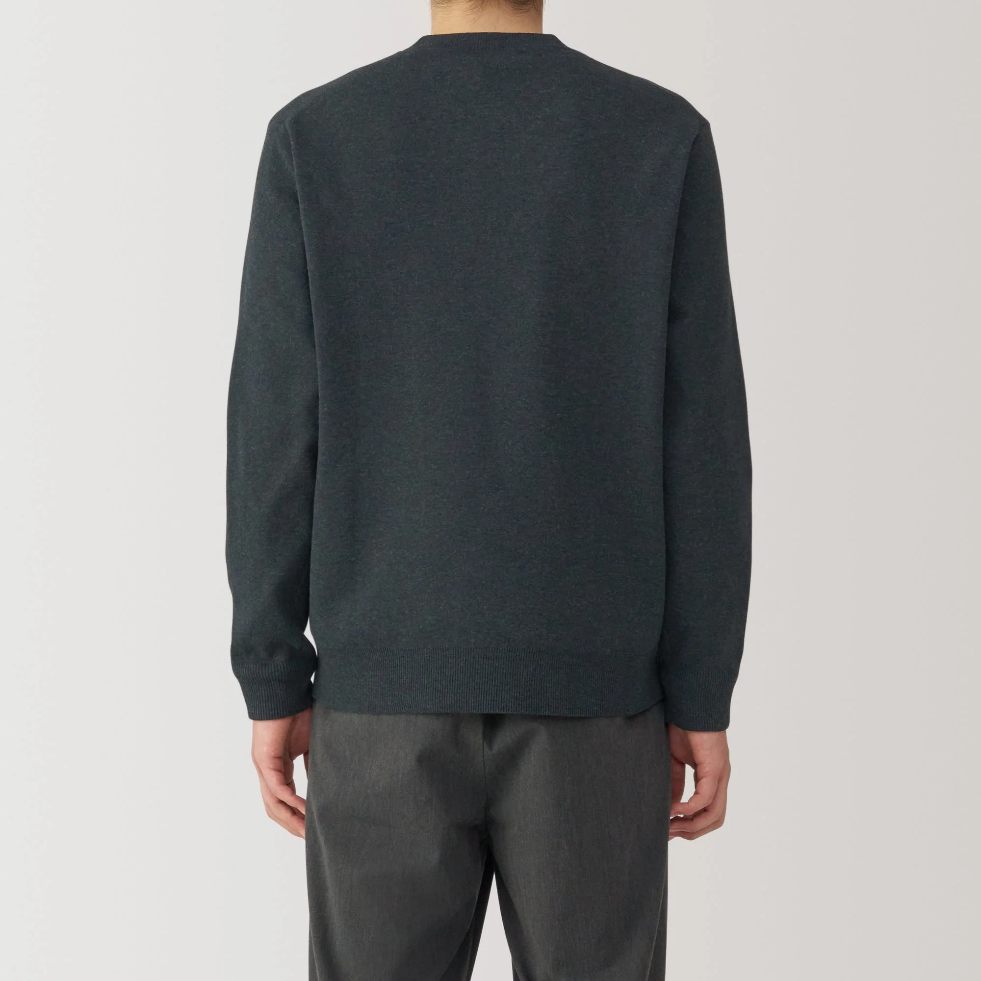 Men's Washed Milano Ribbed Crewneck Sweater - Image 20
