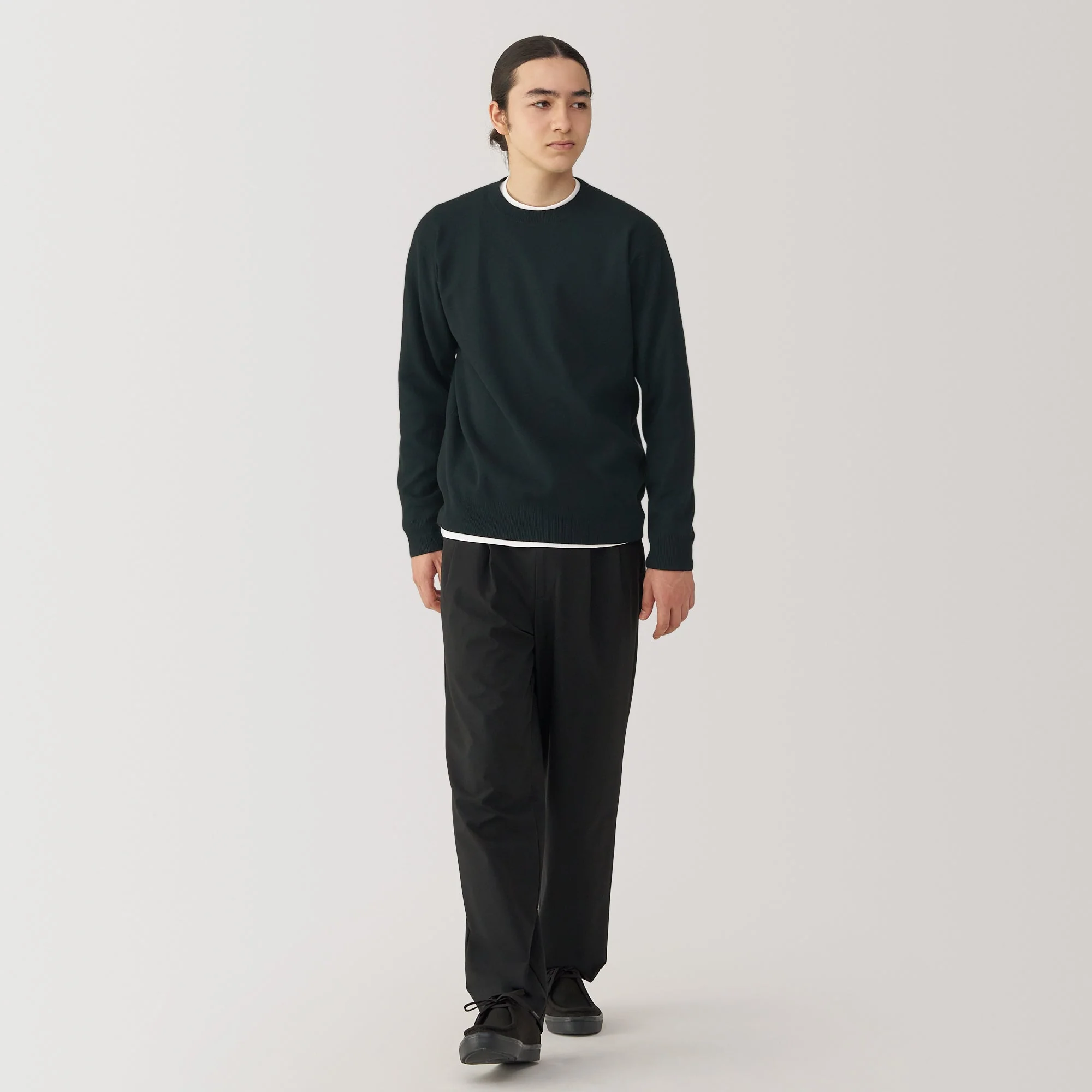 Men's Washed Milano Ribbed Crewneck Sweater - Image 25