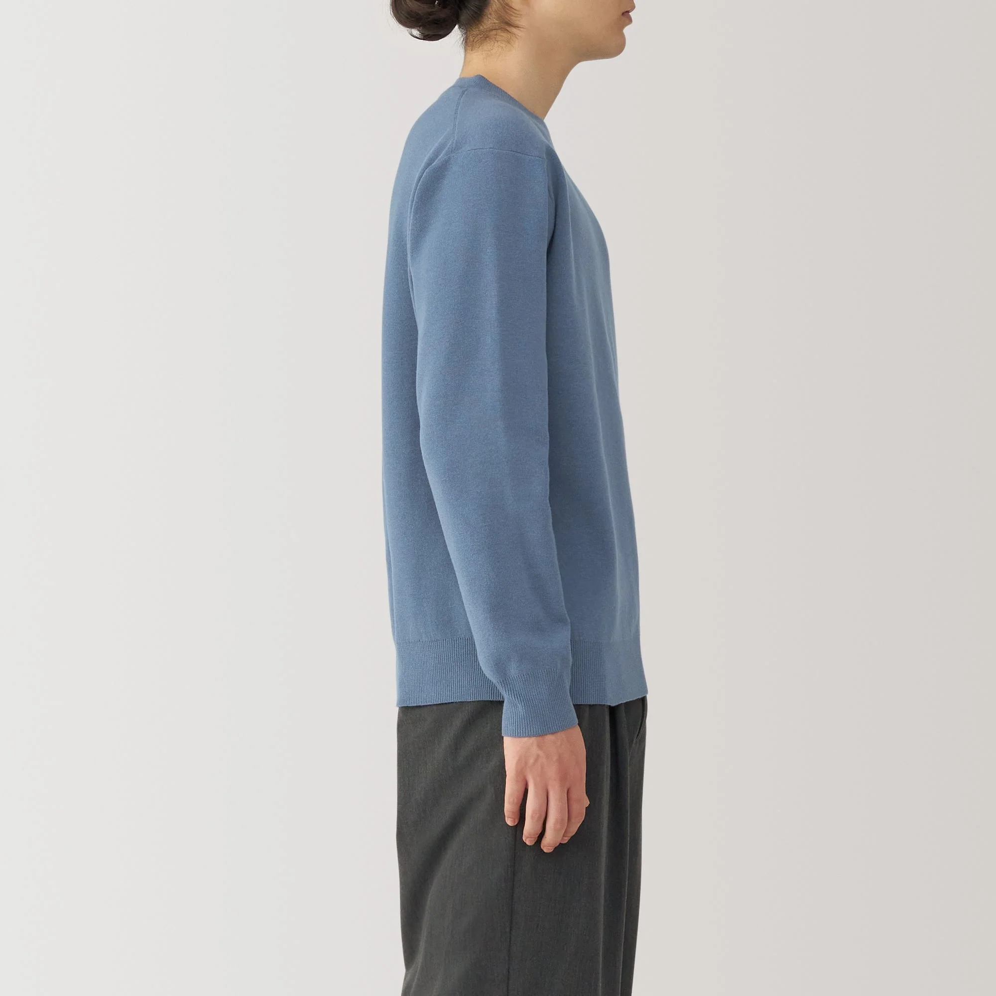 Men's Washed Milano Ribbed Crewneck Sweater - Image 33