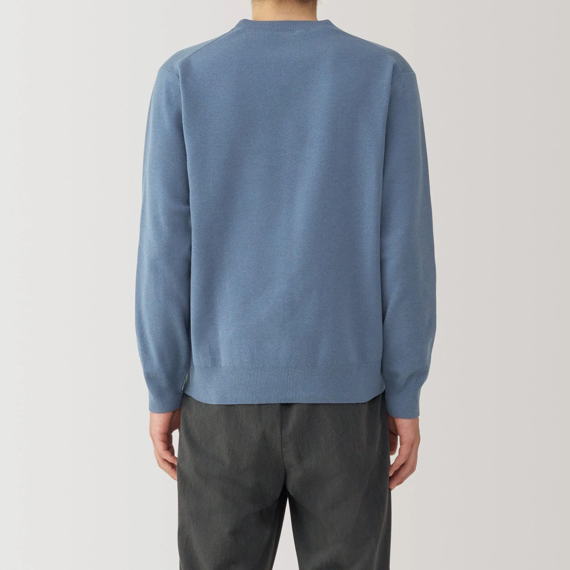 Men's Washed Milano Ribbed Crewneck Sweater - Image 34