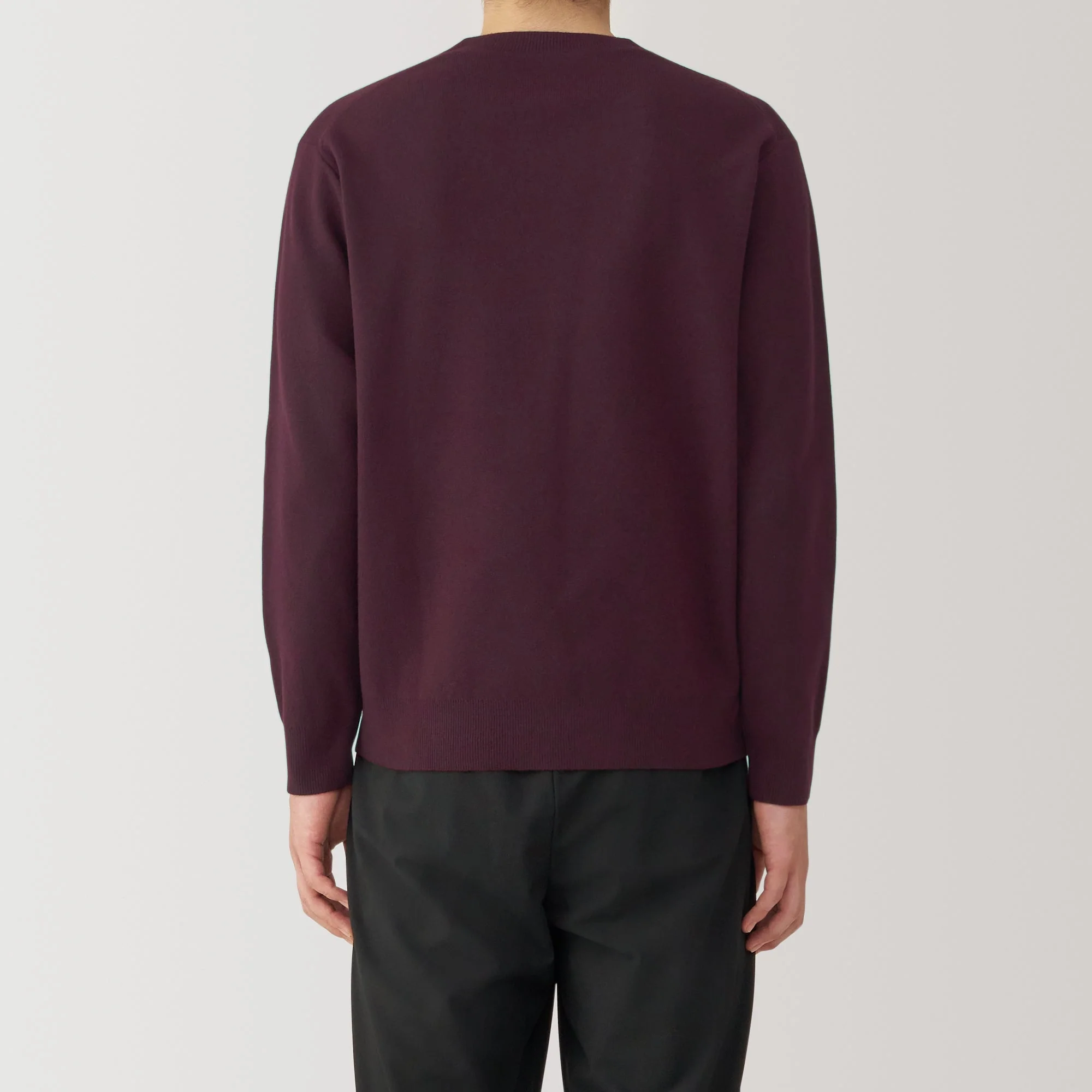 Men's Washed Milano Ribbed Crewneck Sweater - Image 6