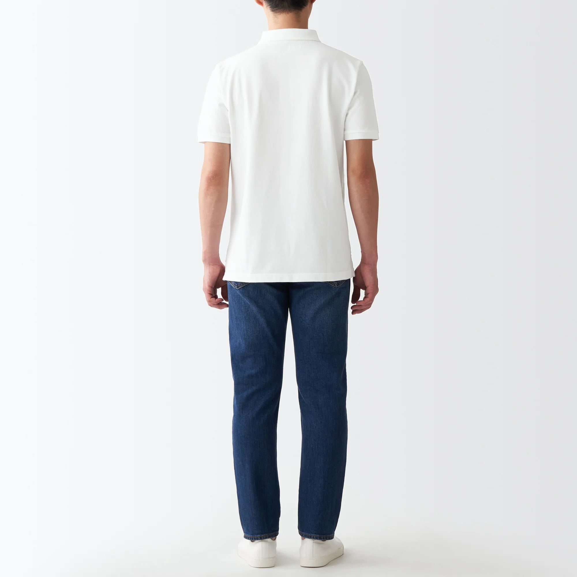 Men's Washed Pique Polo Shirt - Image 14