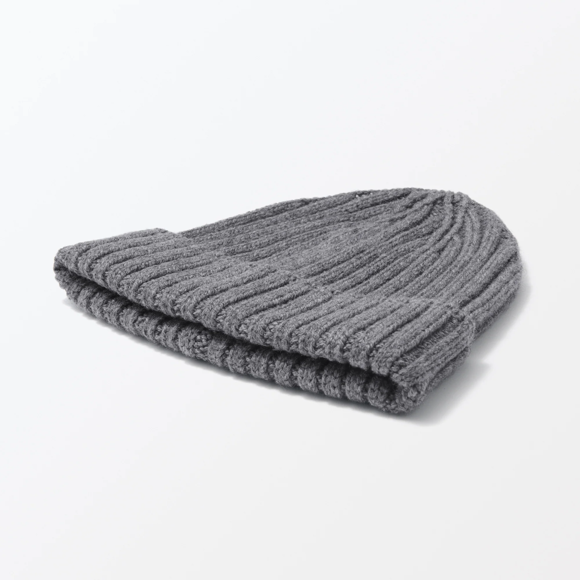 Merino Wool Ribbed Beanie - Image 16