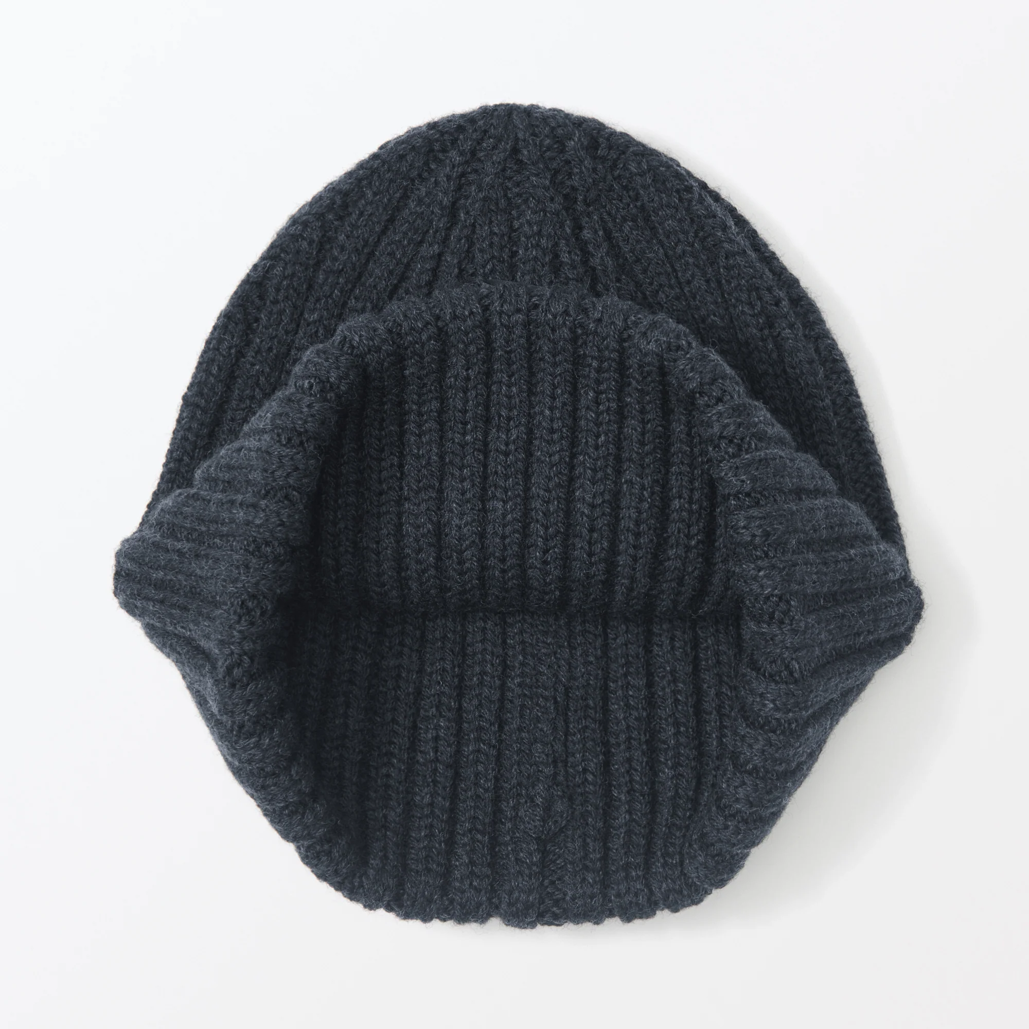 Merino Wool Ribbed Beanie - Image 27