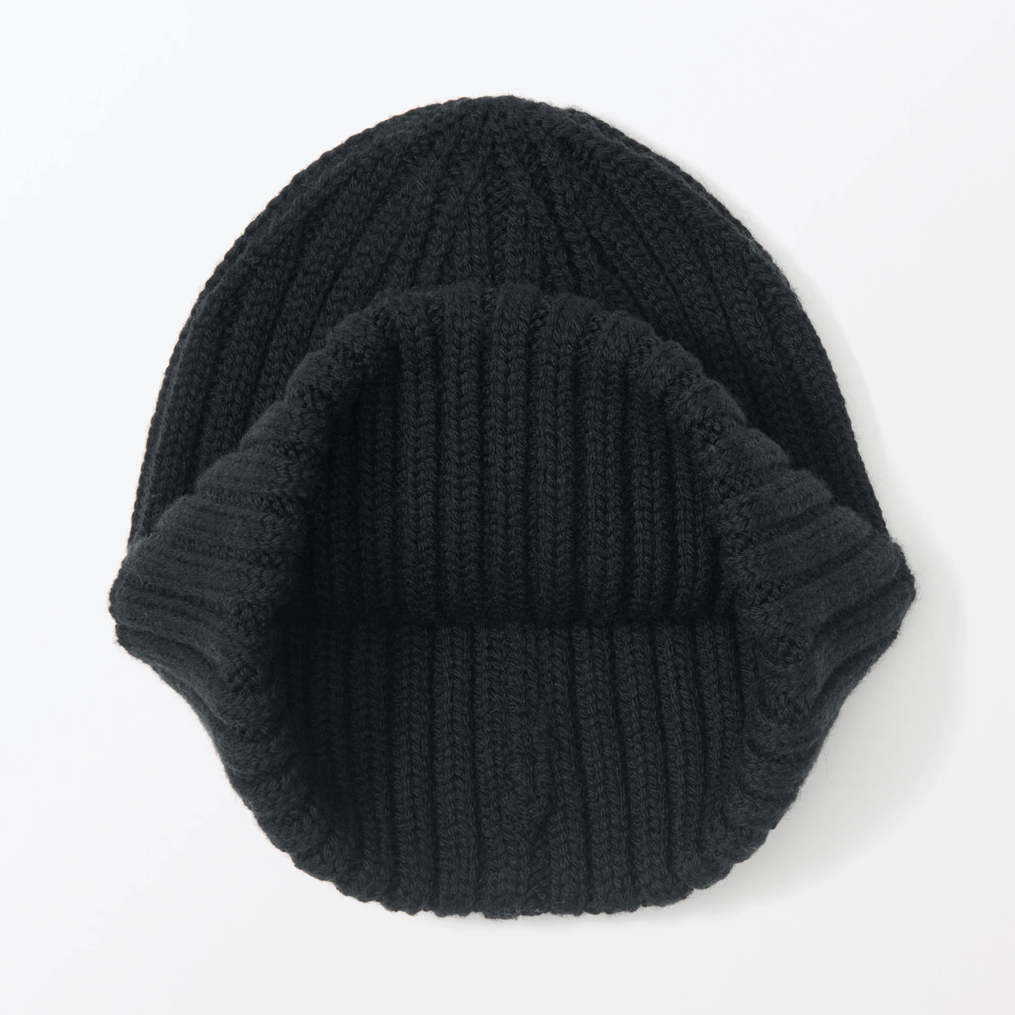 Merino Wool Ribbed Beanie - Image 33