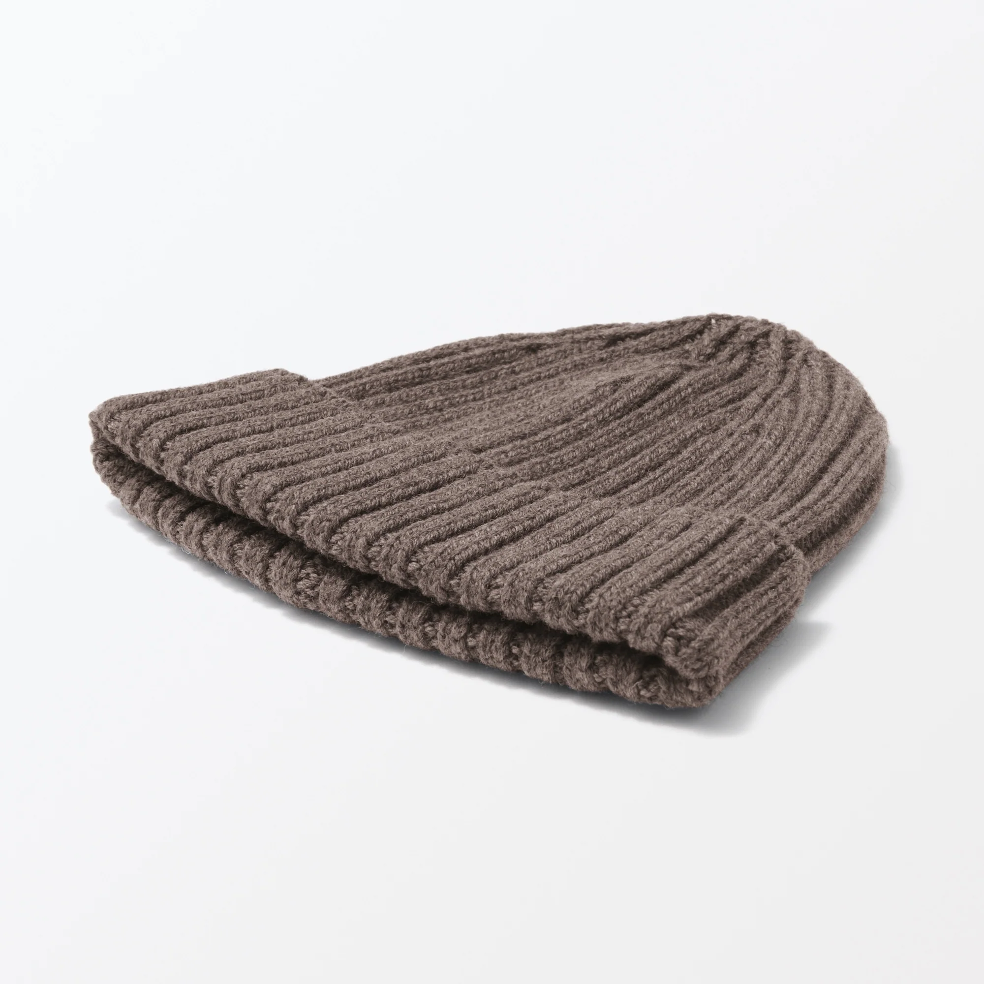 Merino Wool Ribbed Beanie - Image 40