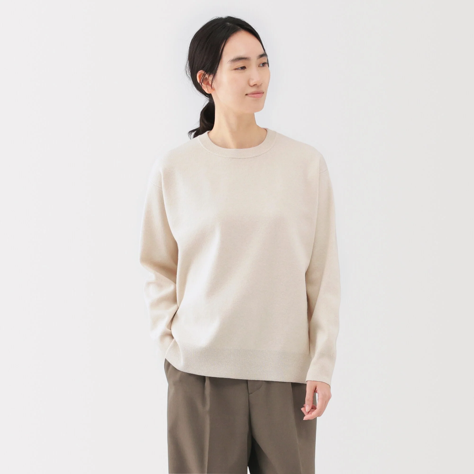 Milano Rib Crewneck Sweater - Image 3