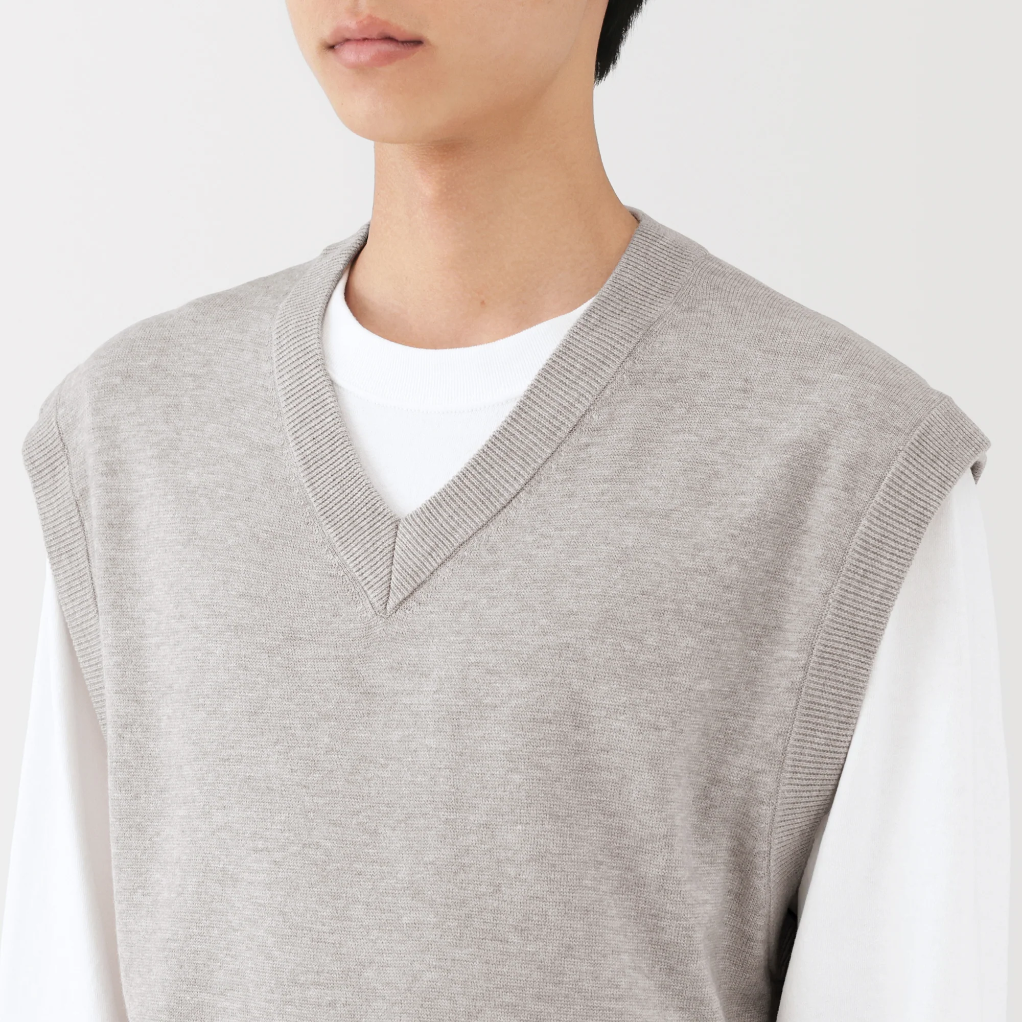 Milano Rib Sweater Vest - Image 7