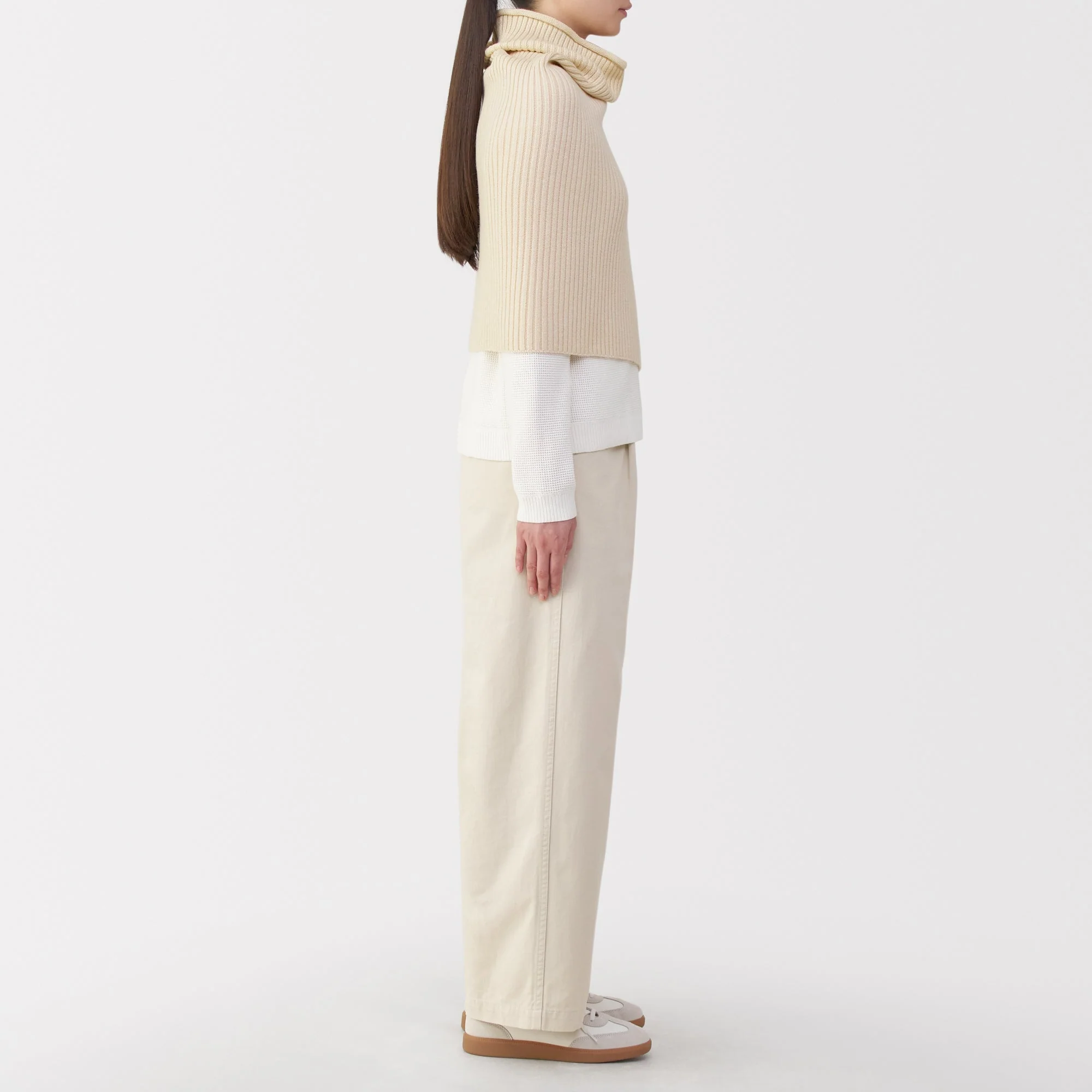 Non-Itchy Merino Wool Poncho - Image 17