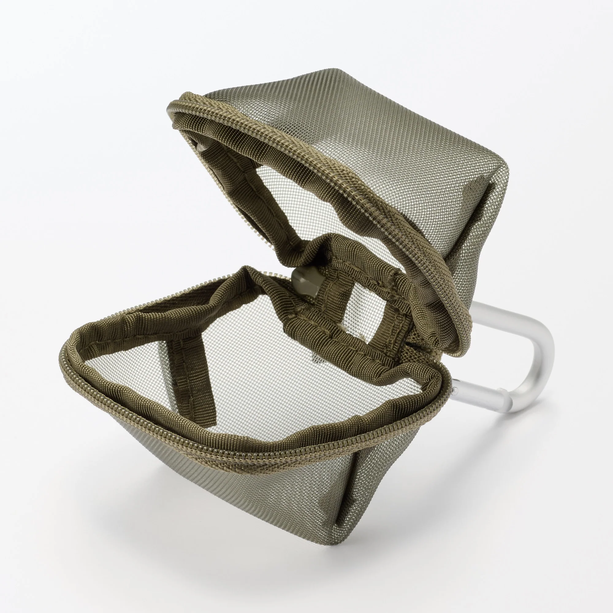Nylon Mesh Compact Pouch - Image 19