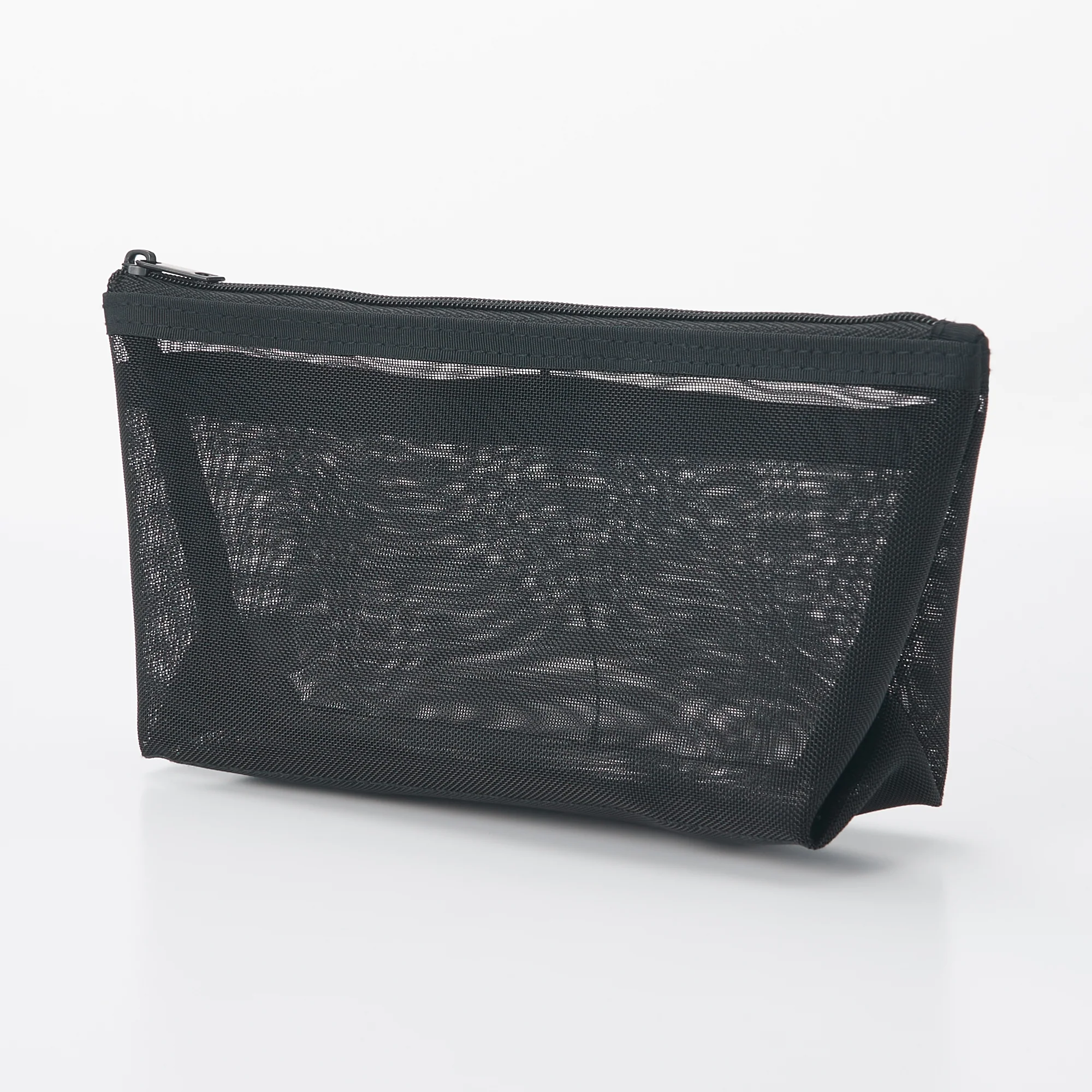 Nylon Mesh Pen Case with Gusset - Image 10