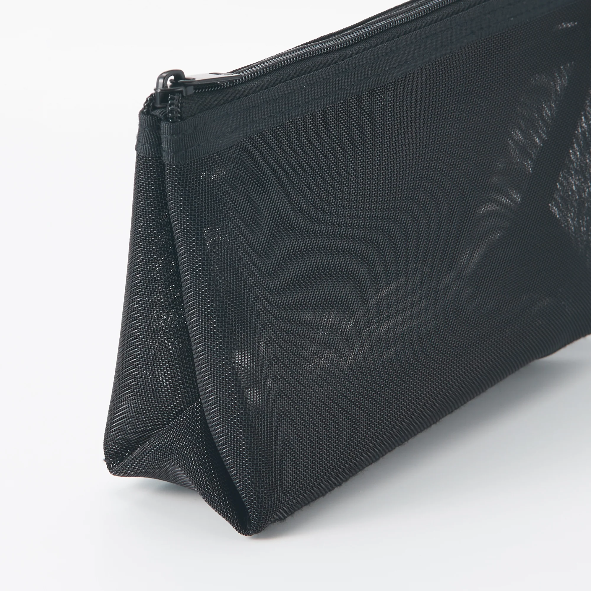 Nylon Mesh Pen Case with Gusset - Image 11