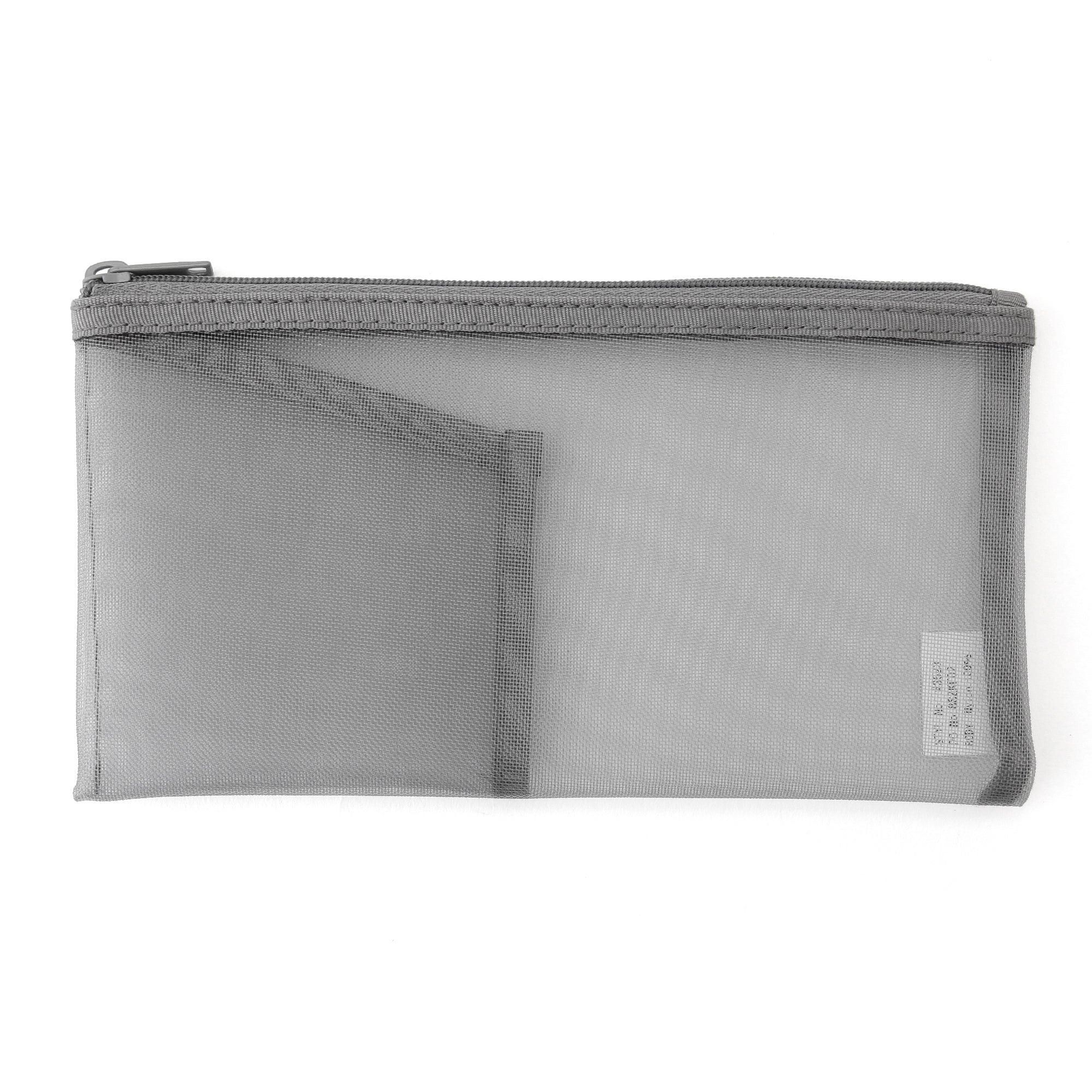 Nylon Mesh Pen Case with Pocket - Image 4